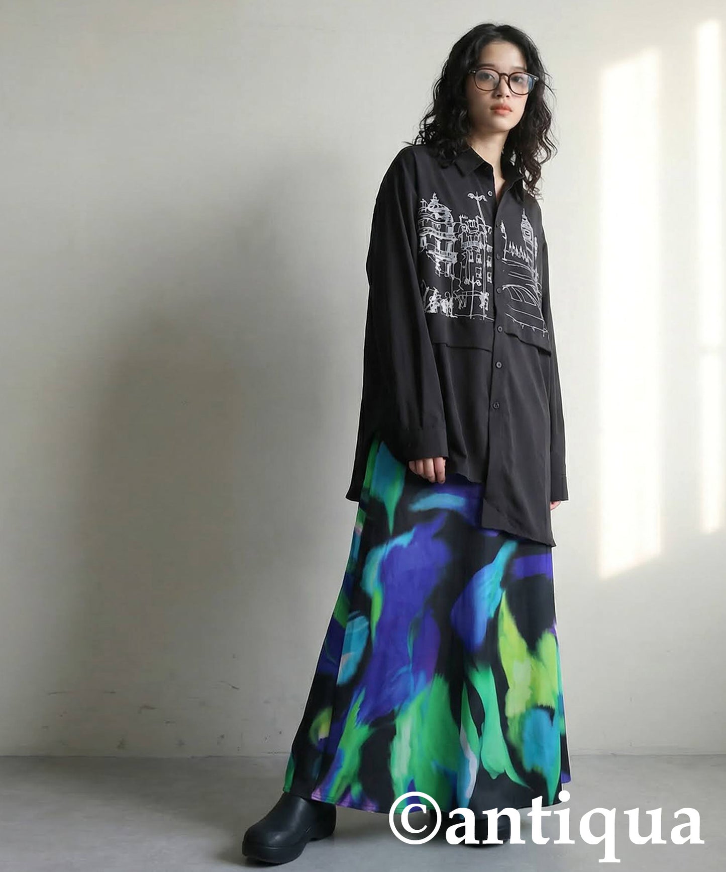 Asymmetrical Shirt Ladies