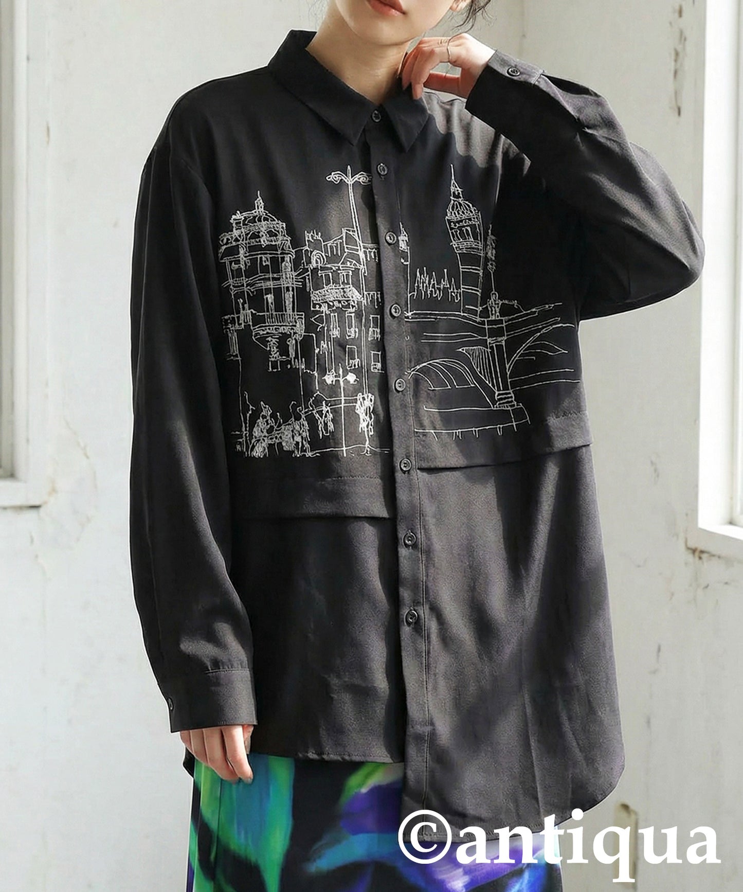 Asymmetrical Shirt Ladies