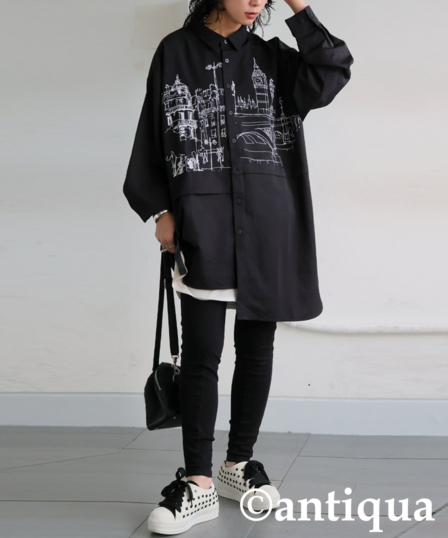 Asymmetrical Shirt Ladies