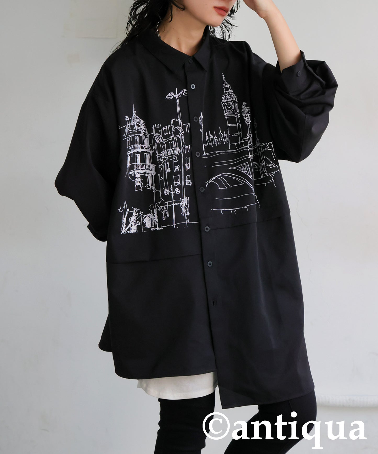 Asymmetrical Shirt Ladies