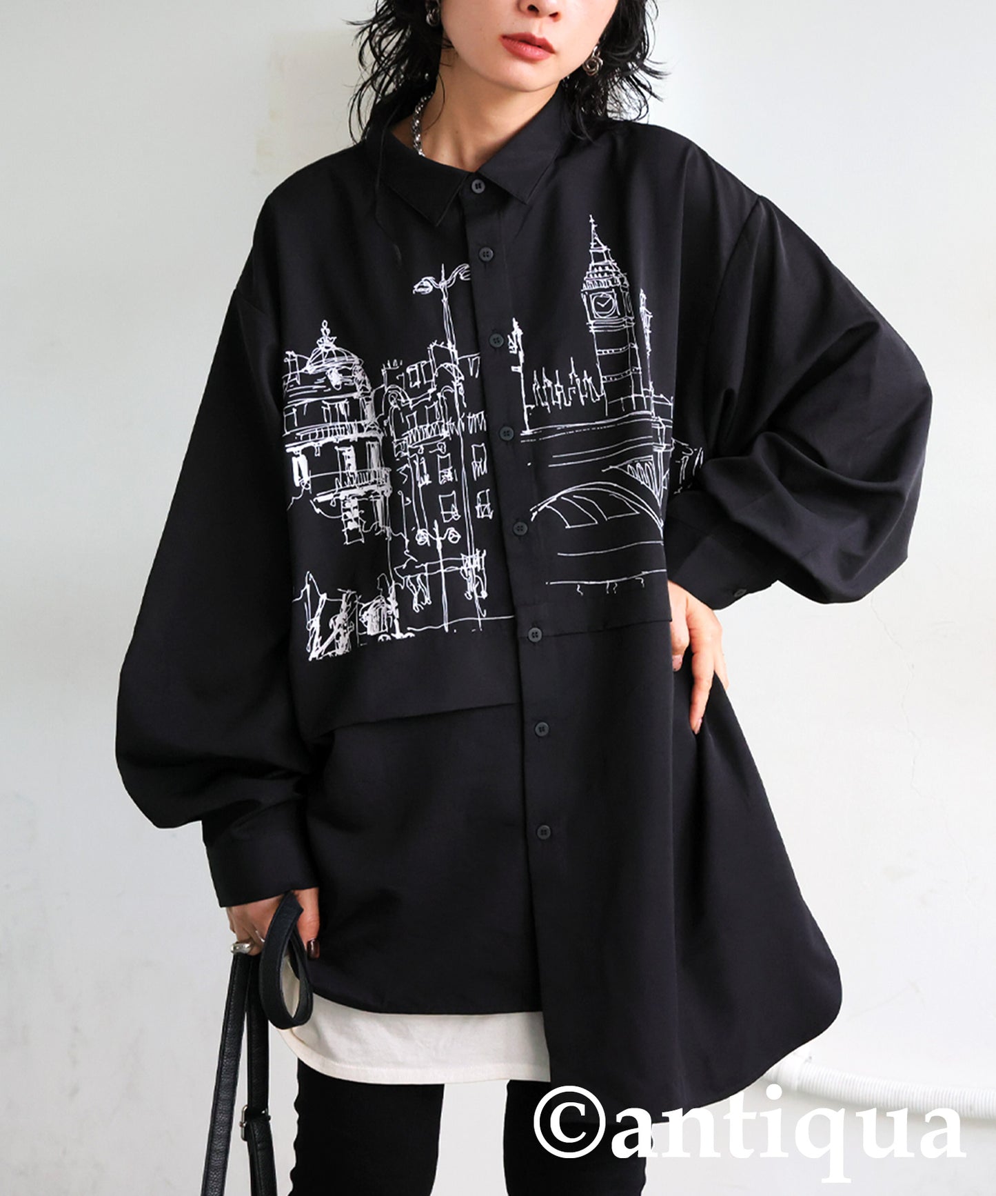 Asymmetrical Shirt Ladies