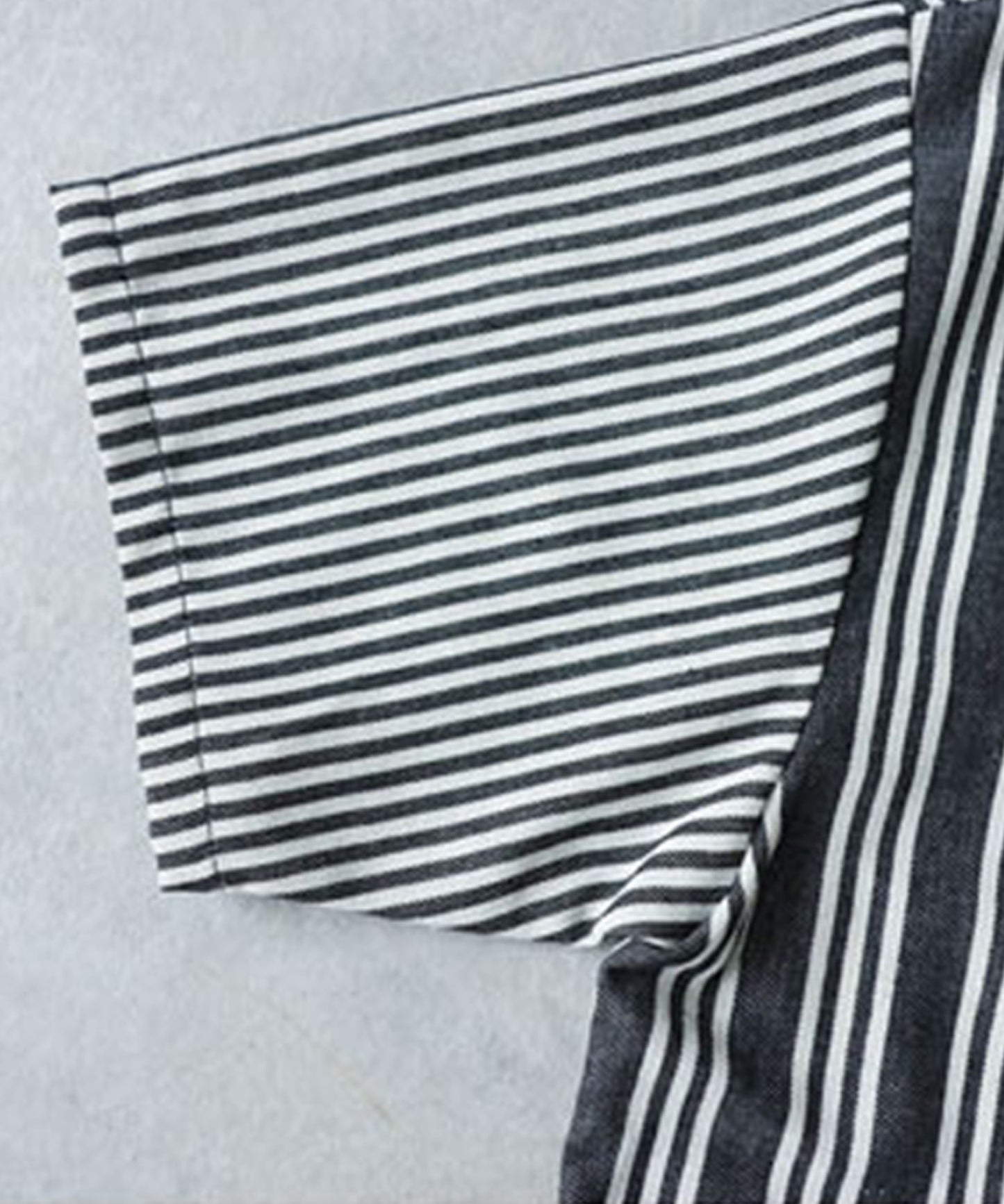 Striped Shirt With Contrasting Panels Men’s