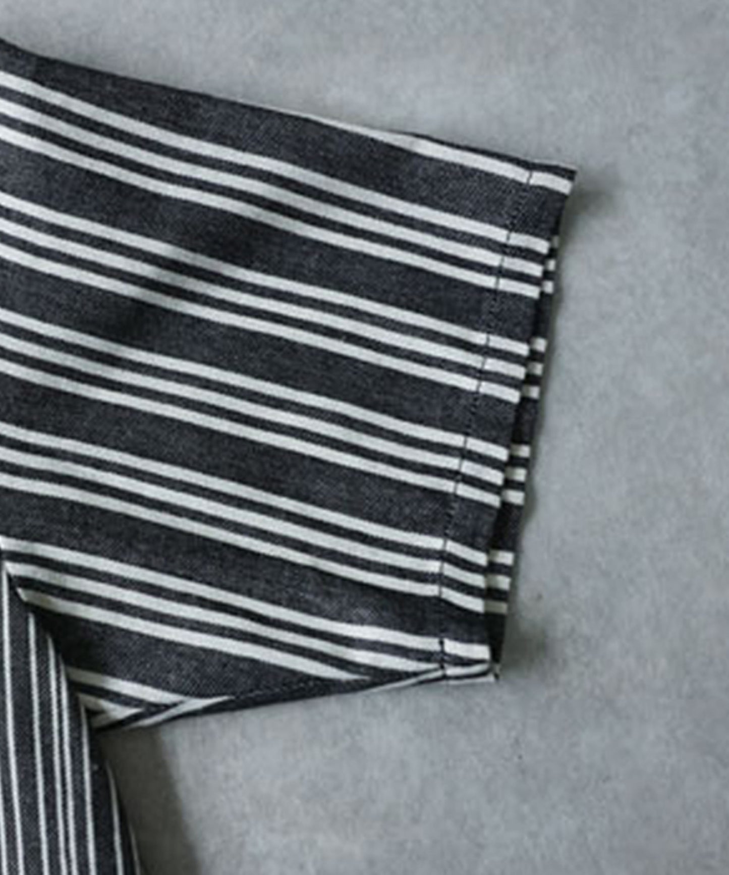 Striped Shirt With Contrasting Panels Men’s