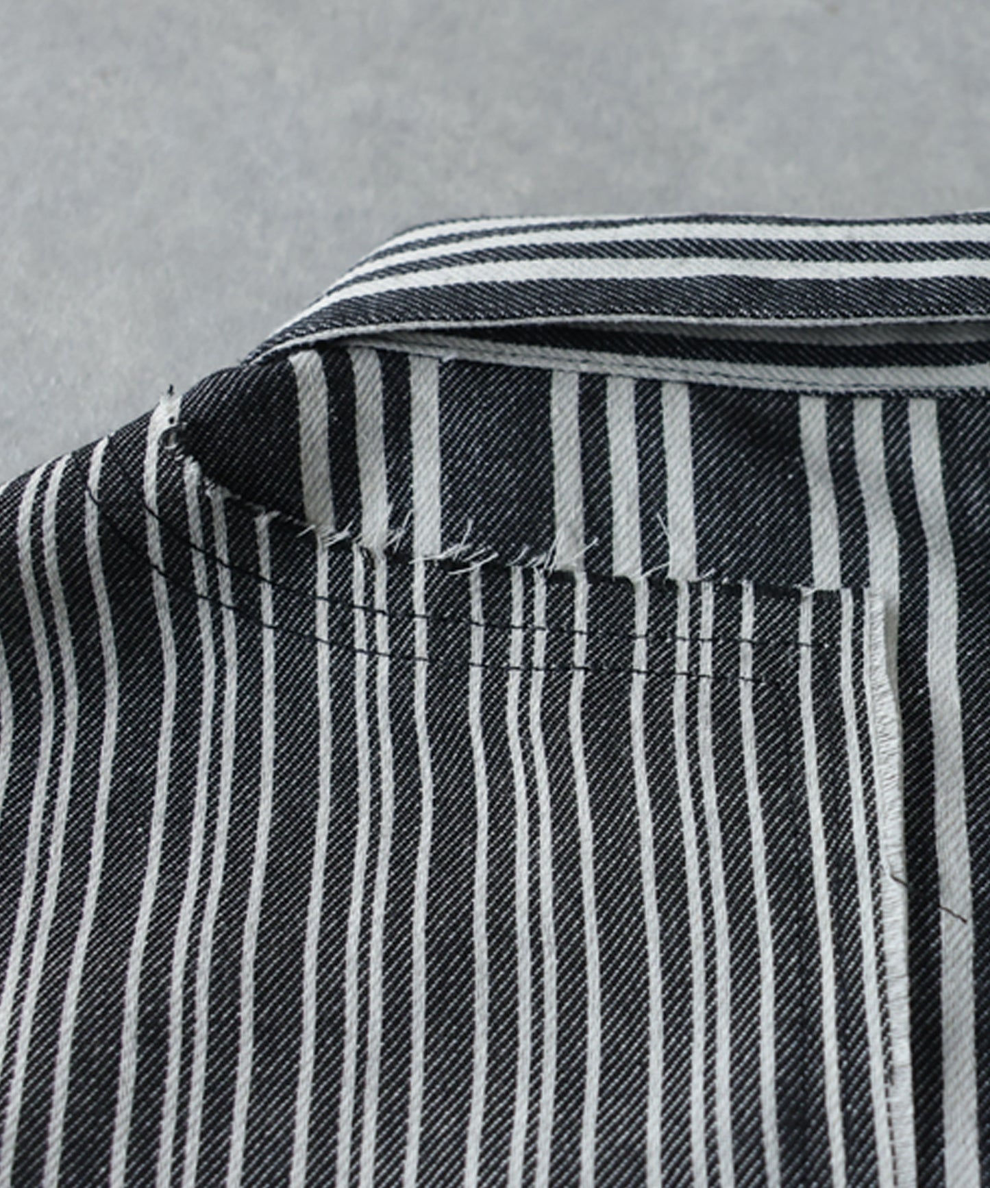 Striped Shirt With Contrasting Panels Men’s