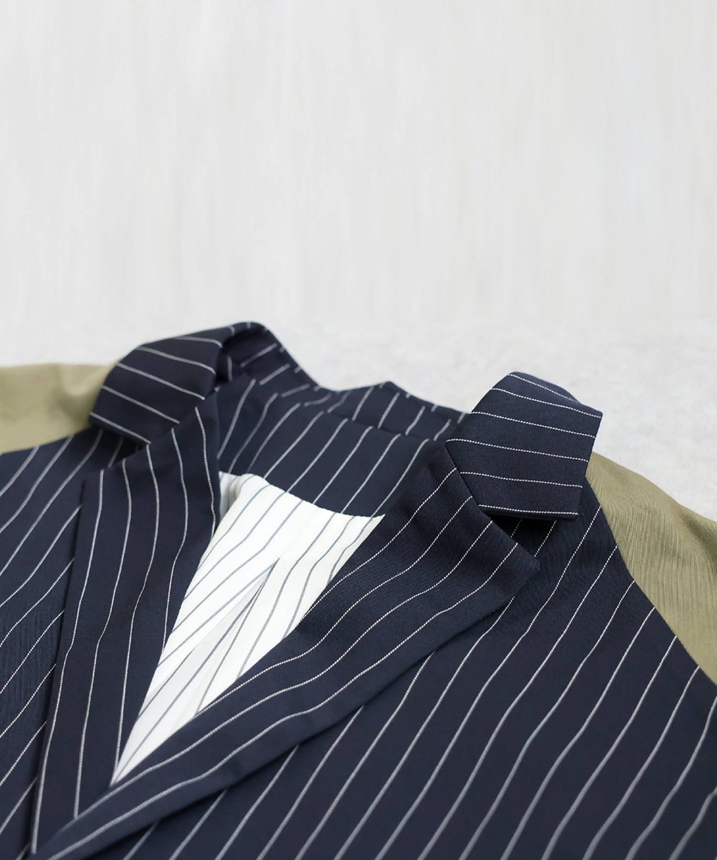 Mixed Material Jacket Ladies