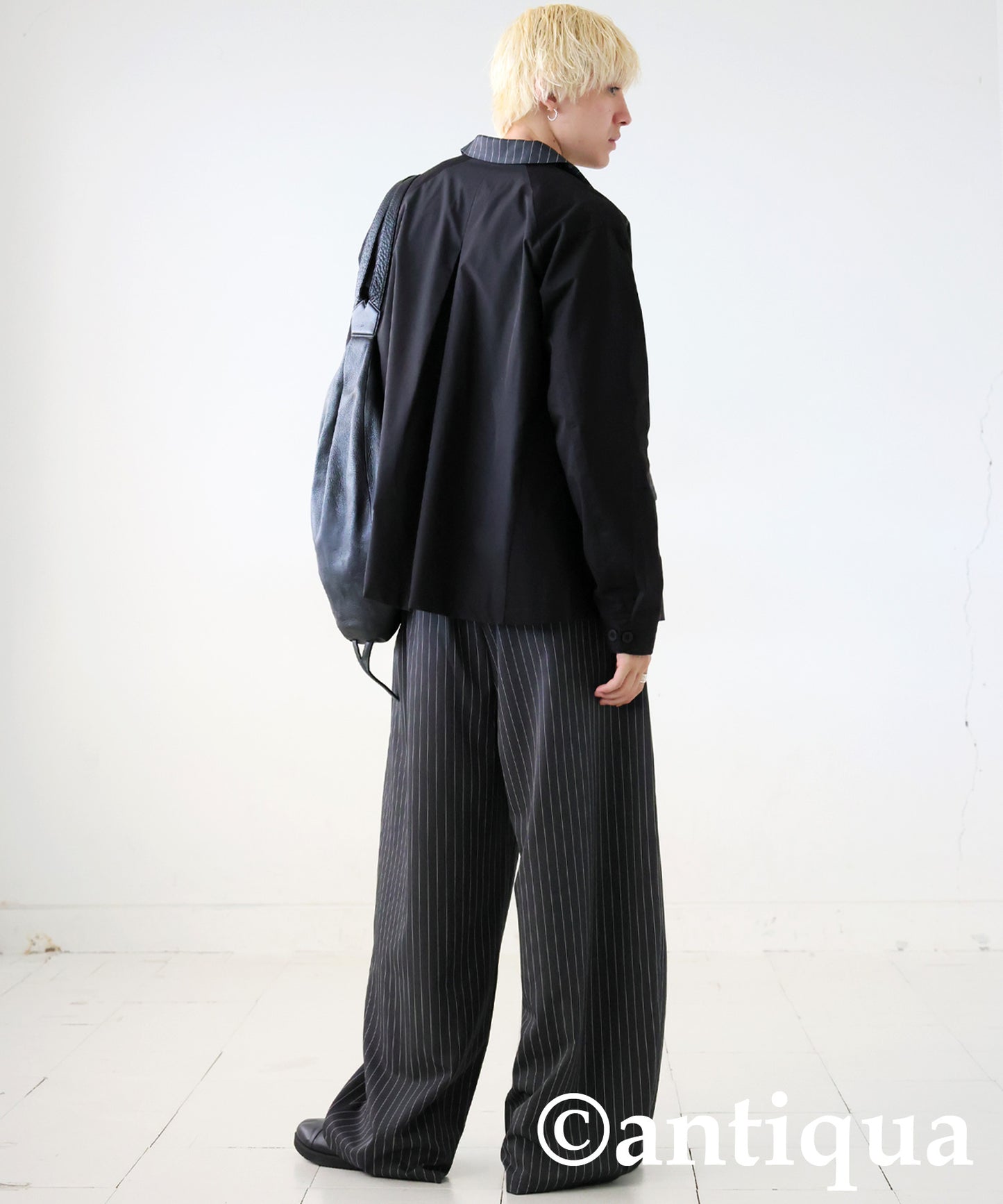 Mixed Material Jacket Men's