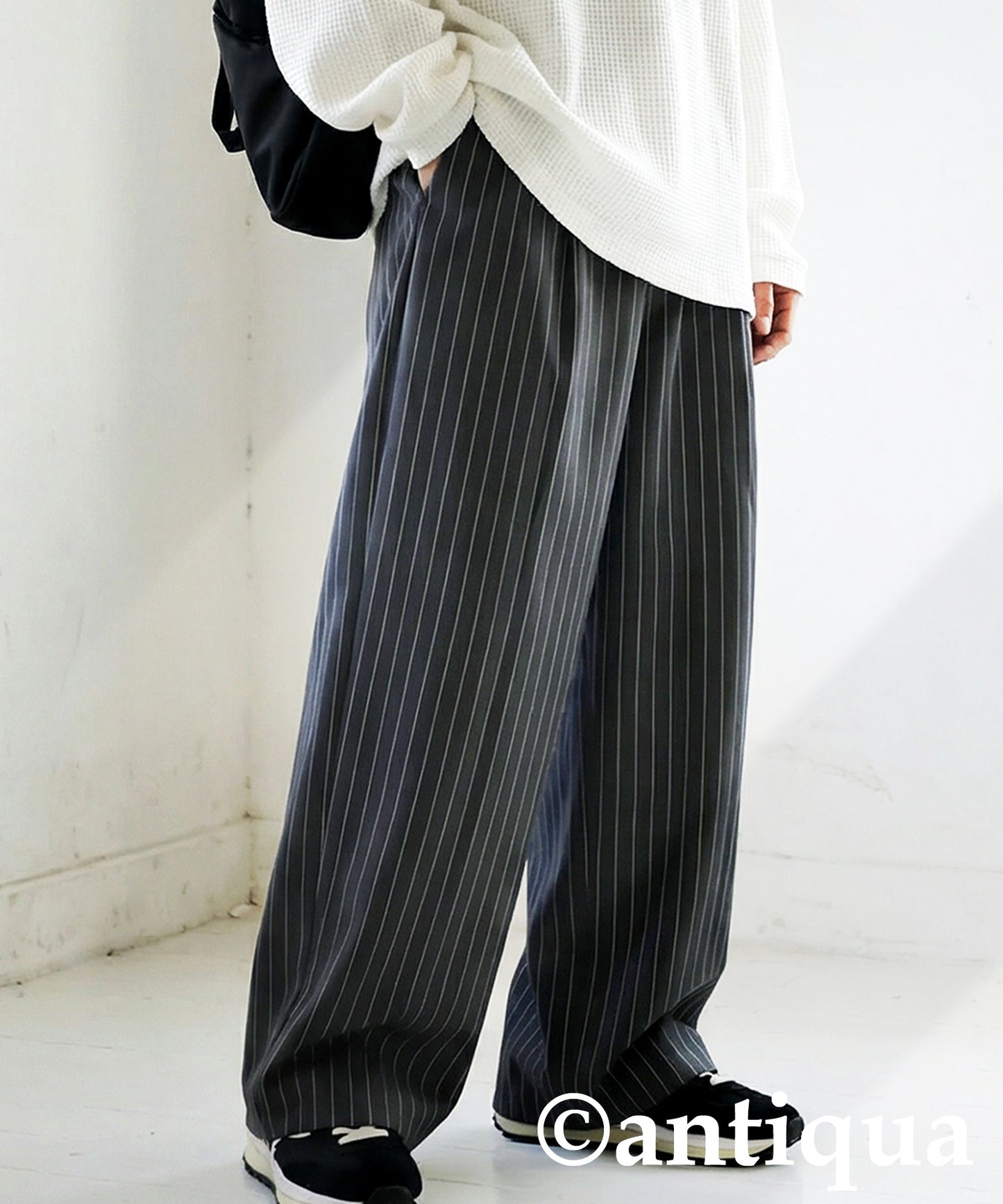 Striped Wide Pants Men's