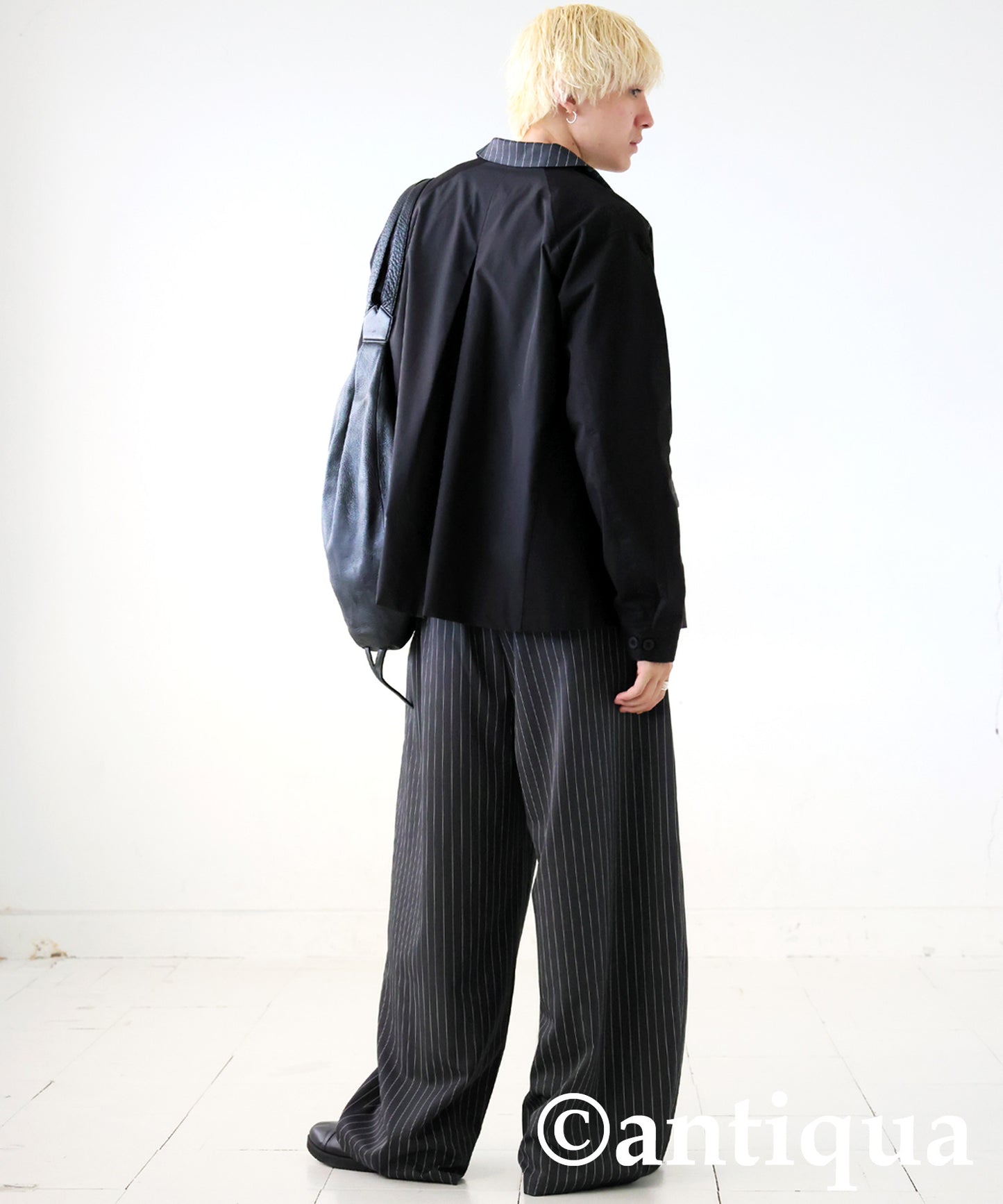 Striped Wide Pants Men's