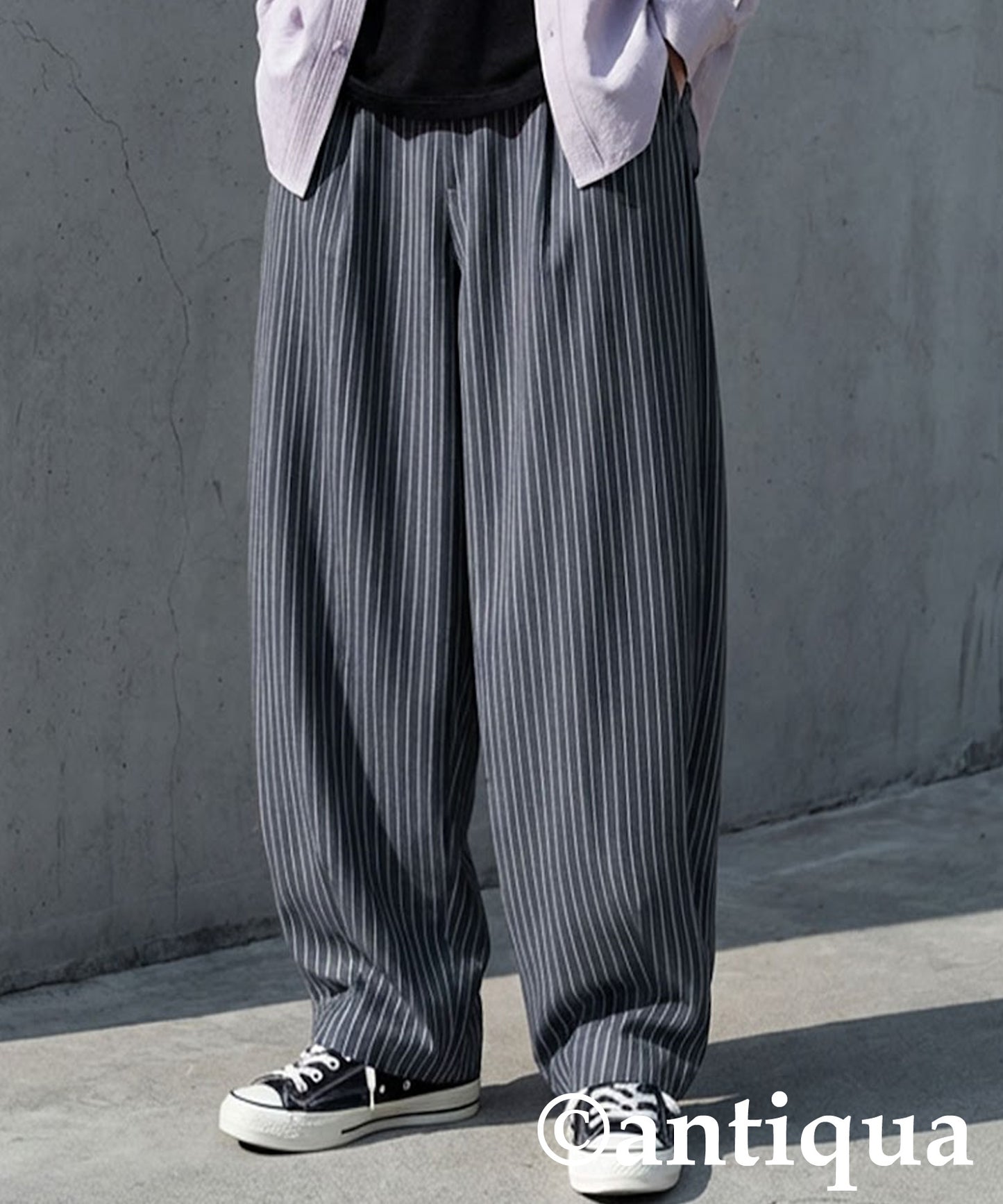 Striped Wide Pants Men's