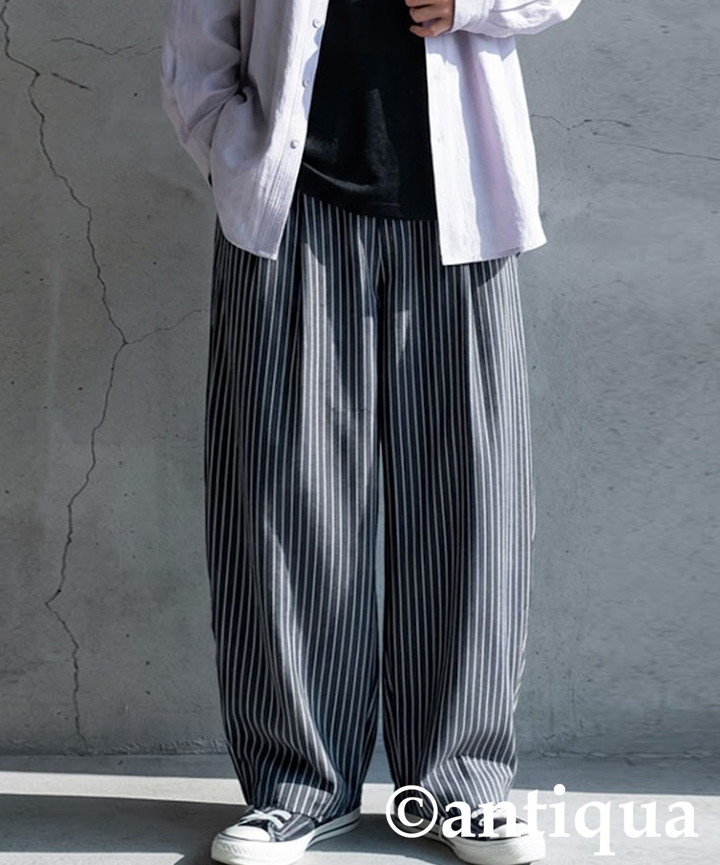 Striped Wide Pants Men's
