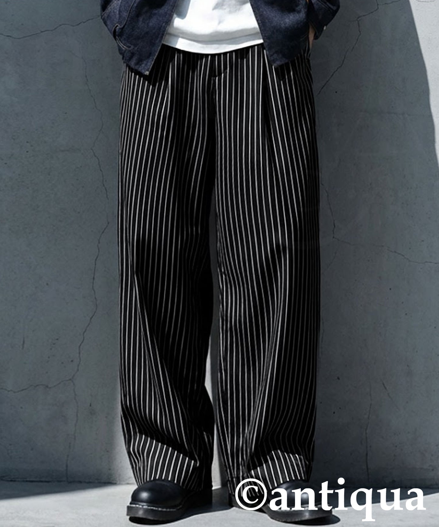Striped Wide Pants Men's