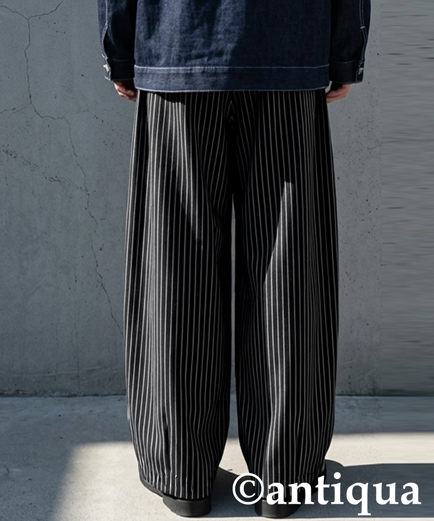 Striped Wide Pants Men's