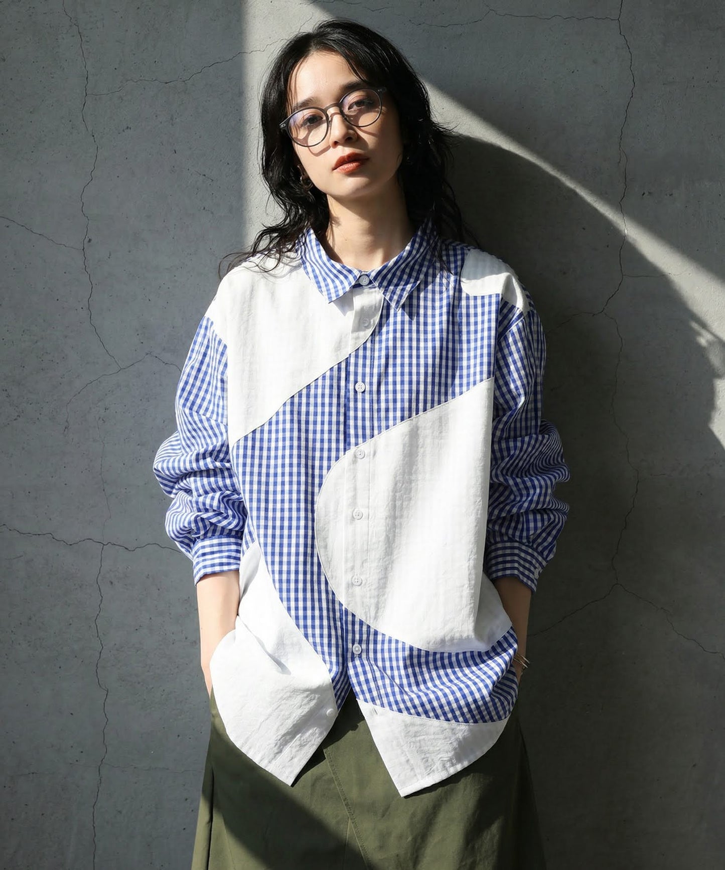 100% Cotton Checkered Shirt Ladies