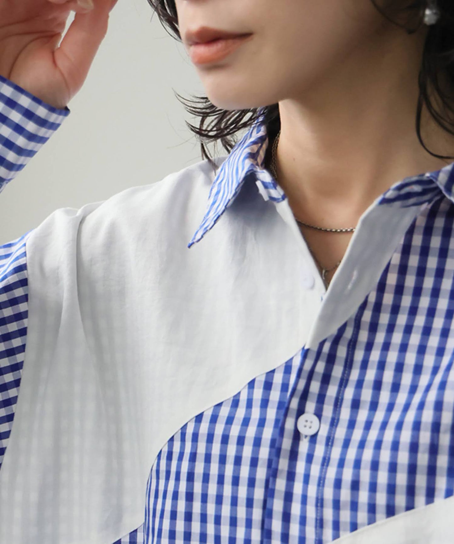 100% Cotton Checkered Shirt Ladies