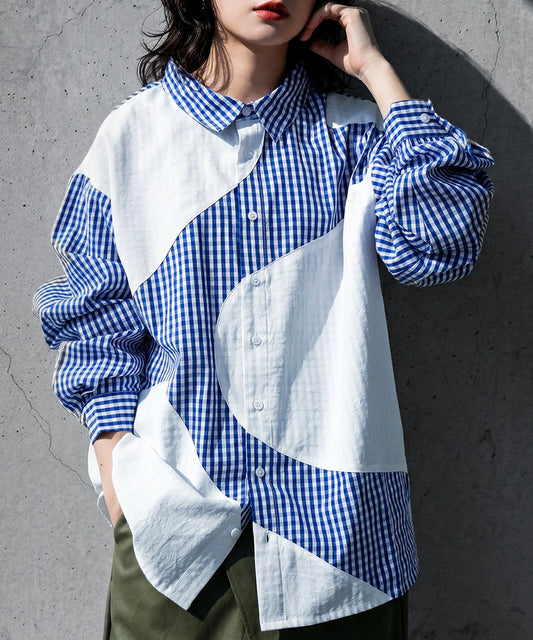 100% Cotton Checkered Shirt Ladies