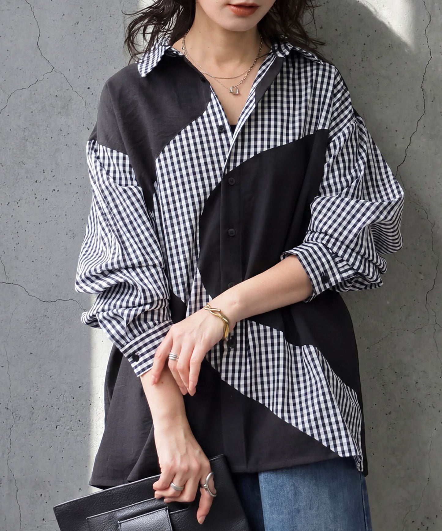 100% Cotton Checkered Shirt Ladies