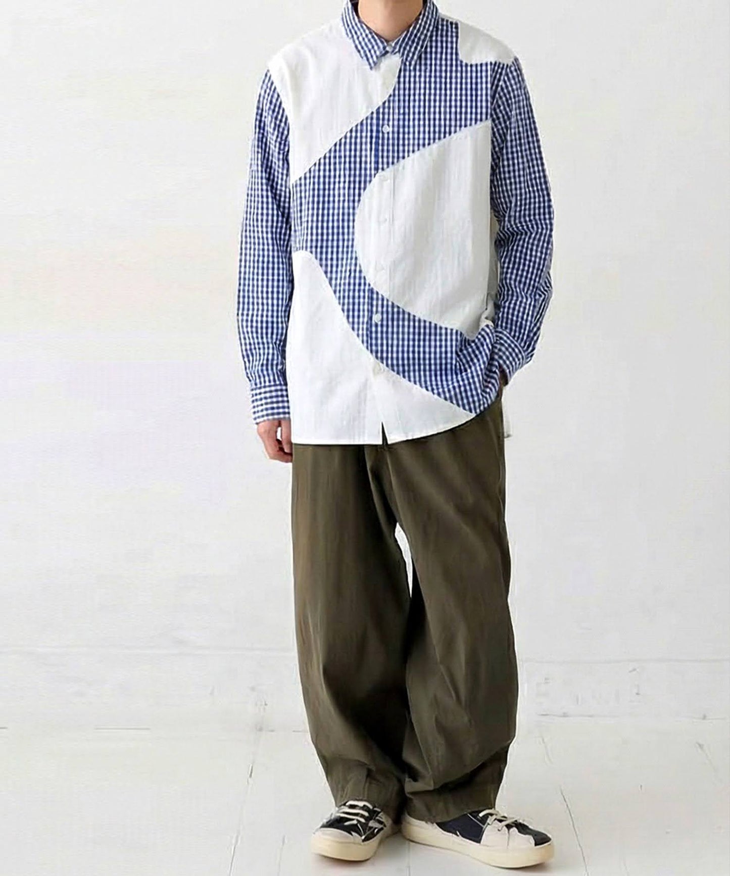 100% Cotton Checkered Shirt Men's