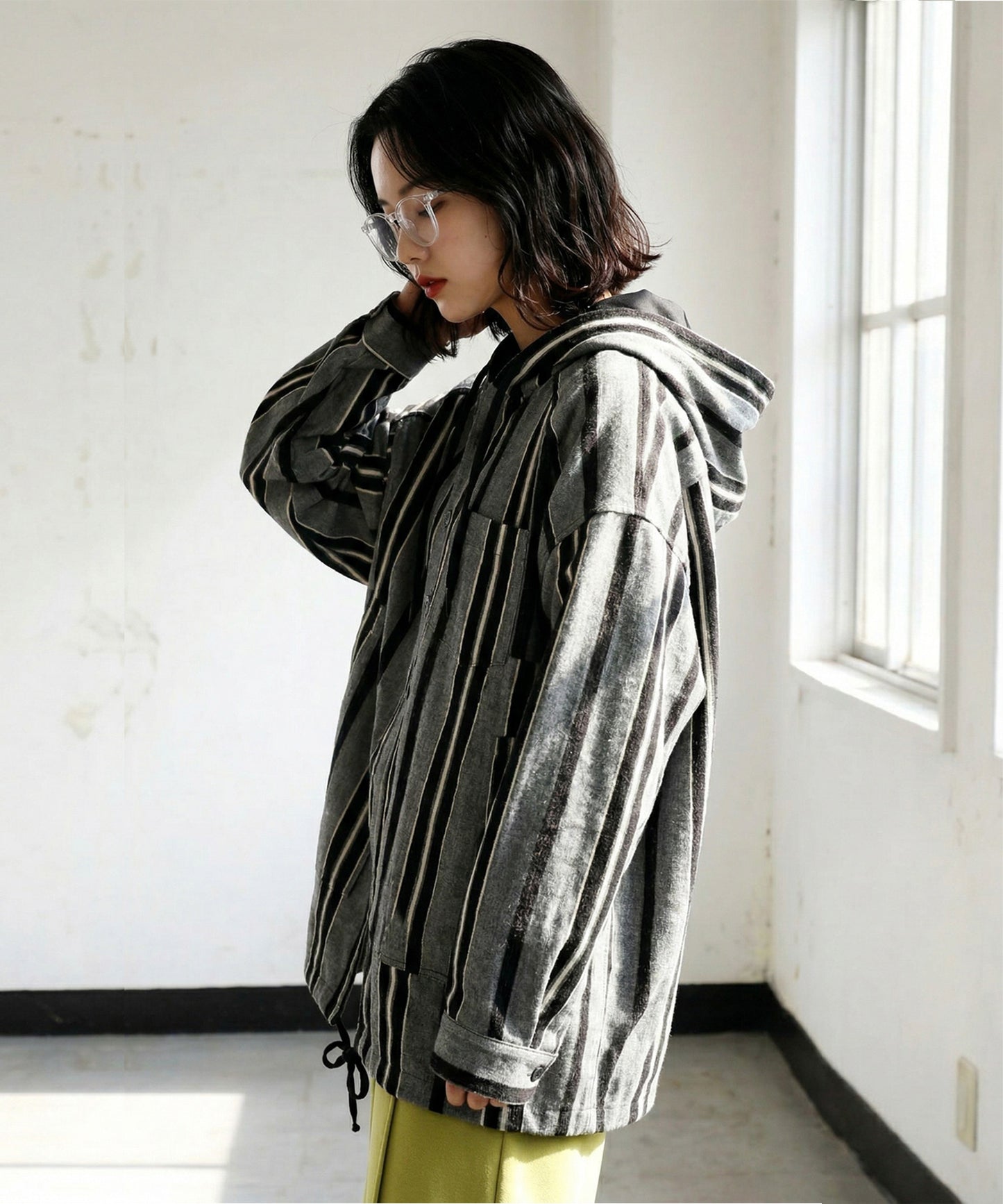 Striped Hoodie Ladies