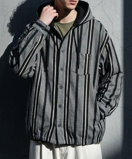 Striped Hoodie Men's