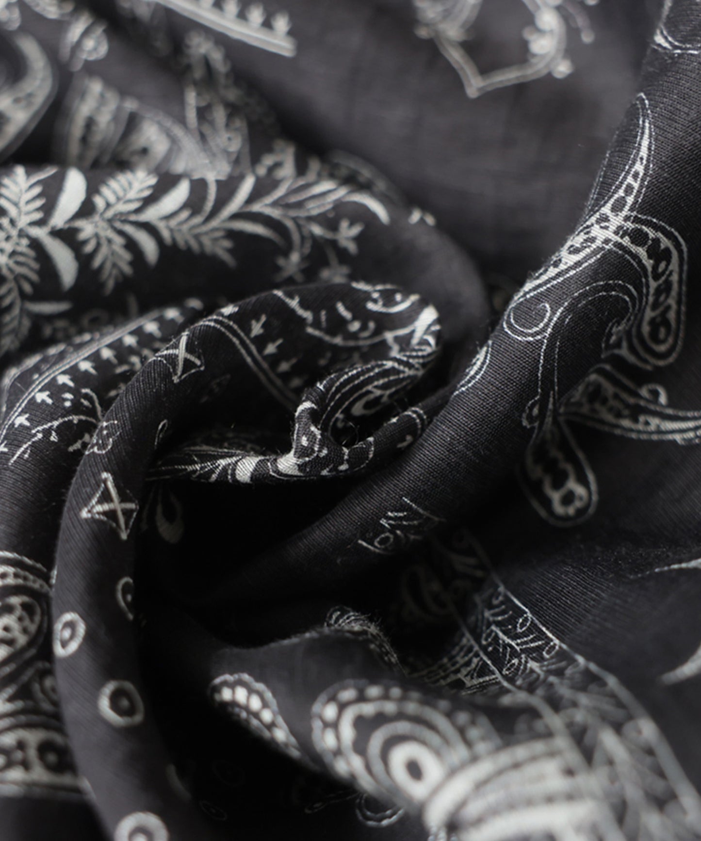 Paisley Print Long Wide-Leg Pants Ladies