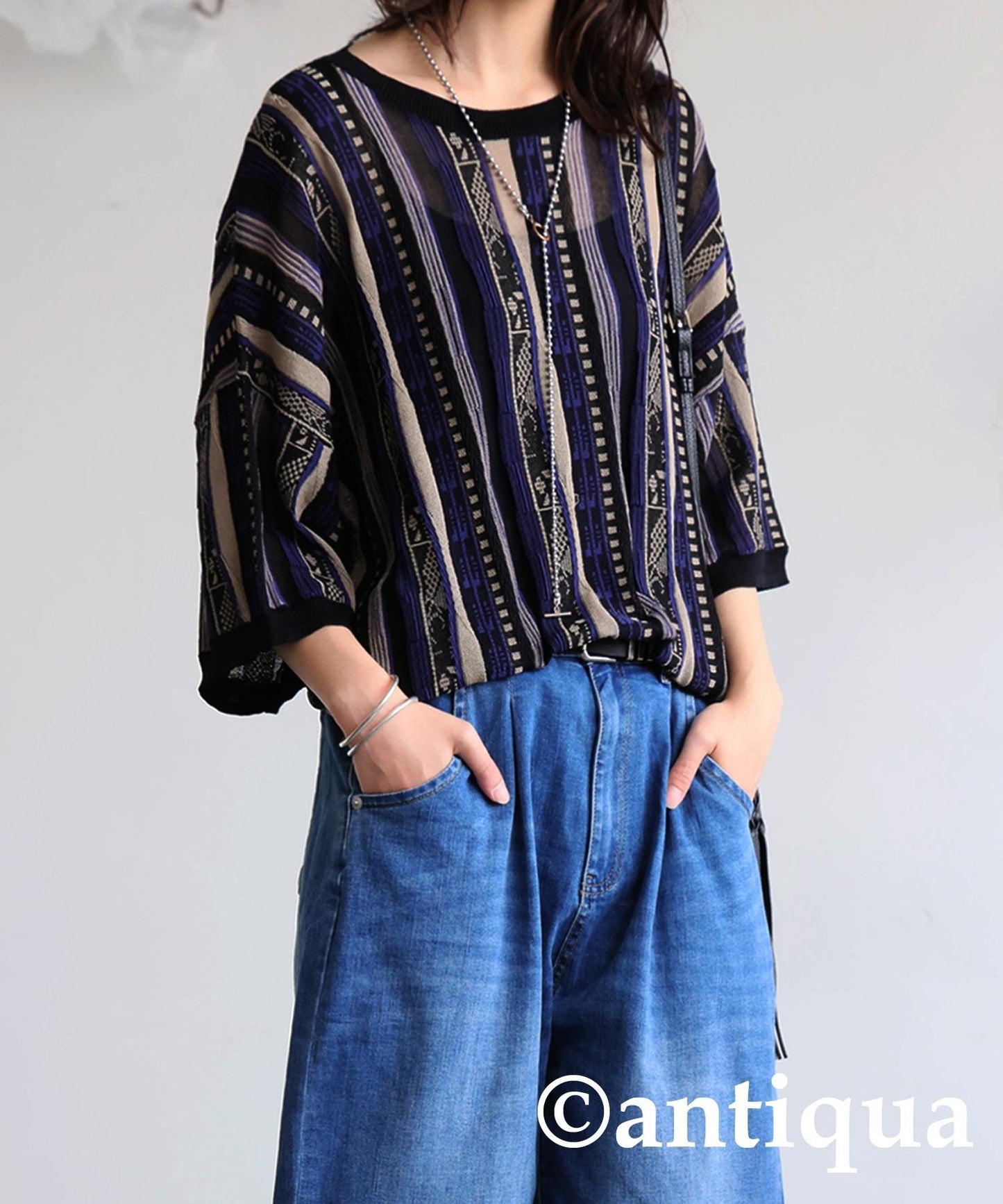 Ladies Coogi Sheer Knit Tops