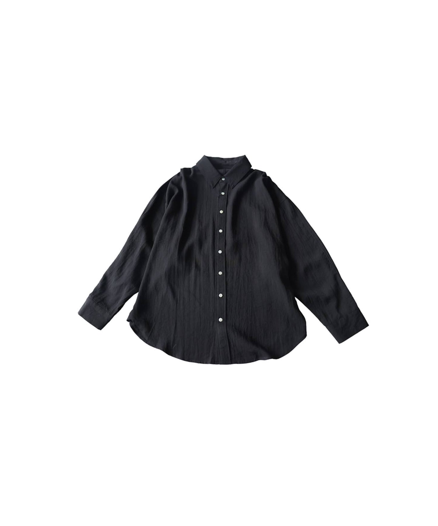 Linen Blend Pleated Shirt Men’s