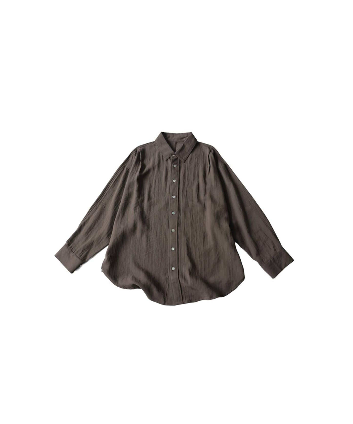Linen Blend Pleated Shirt Men’s