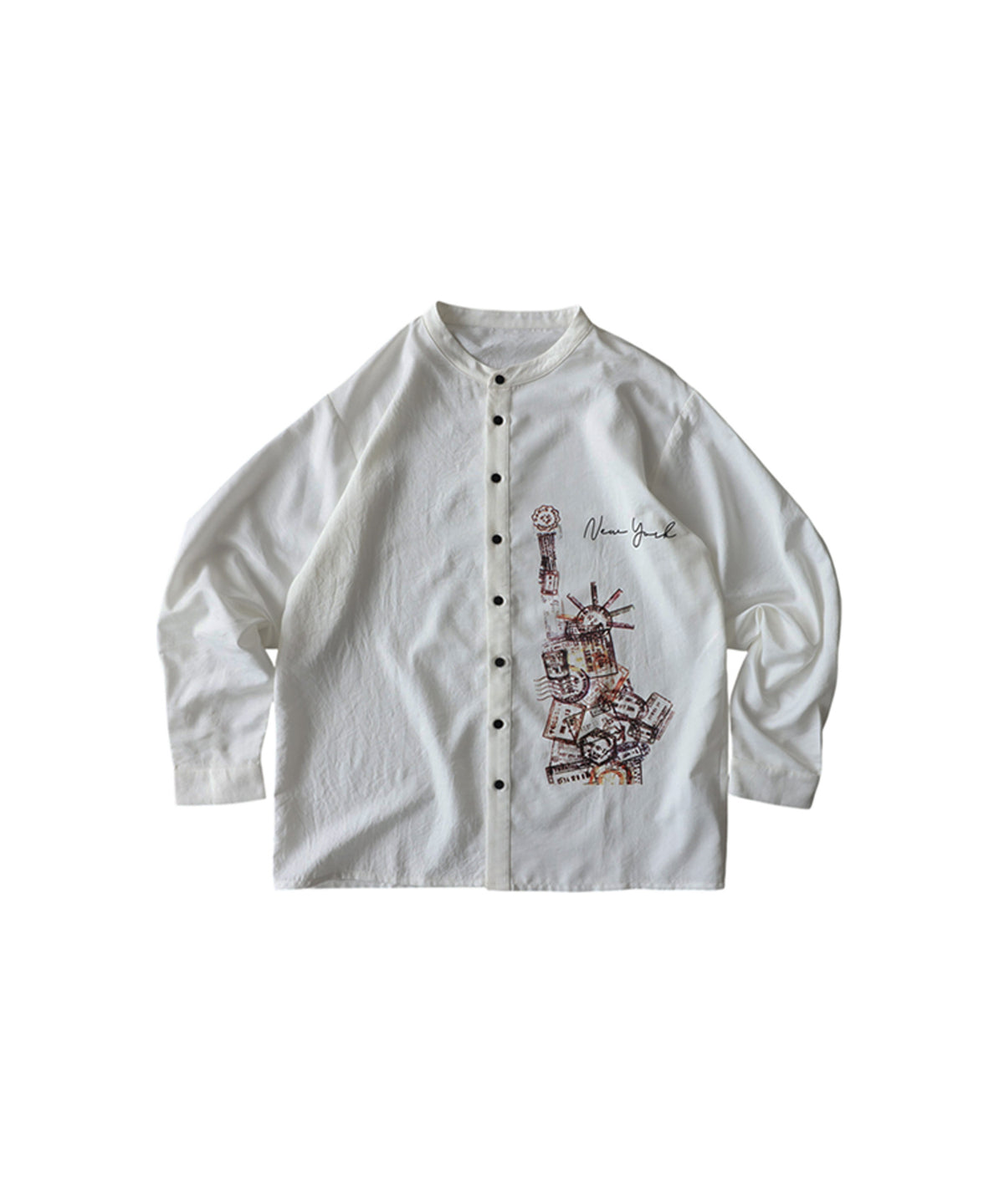 Art Print Shirt Ladies