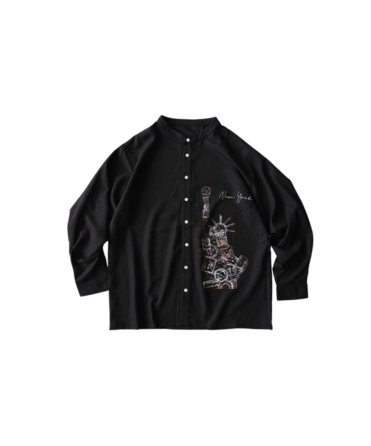 Art Print Shirt Ladies