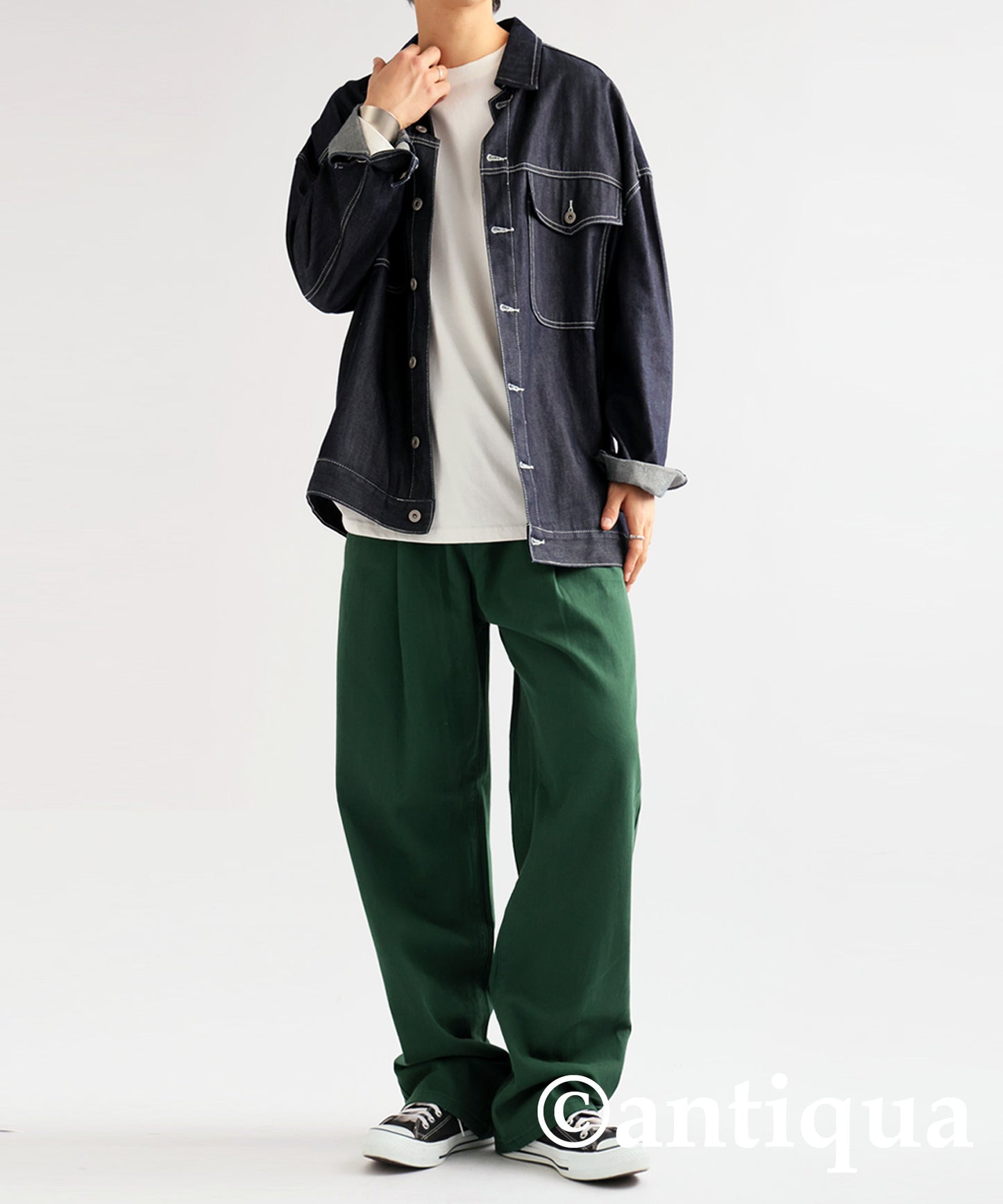 Handsome Tuck Pants Men's