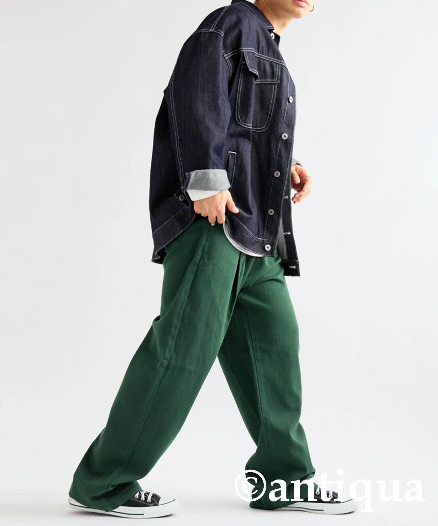 Handsome Tuck Pants Men's