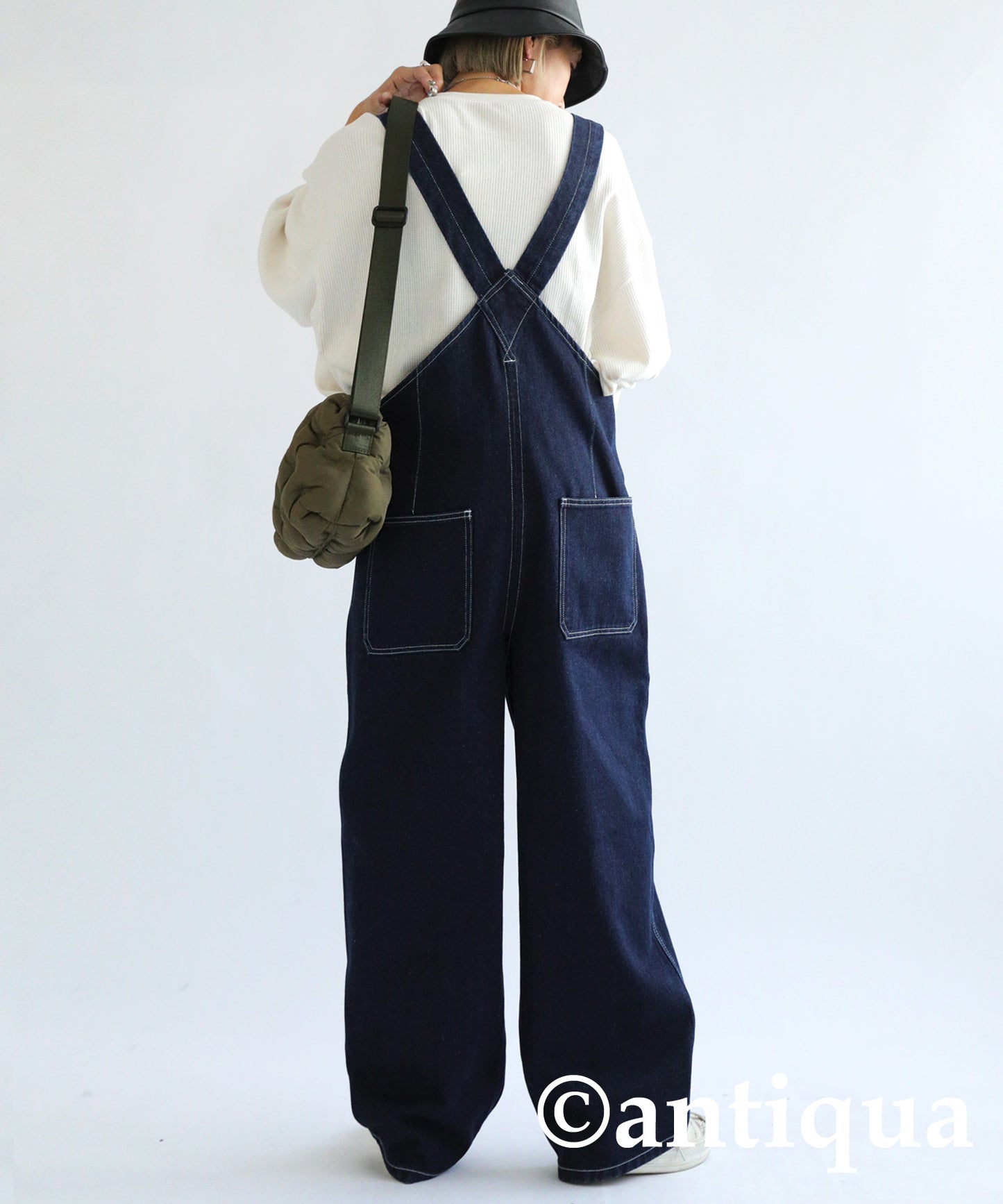 Denim Salopetto Pants Ladies