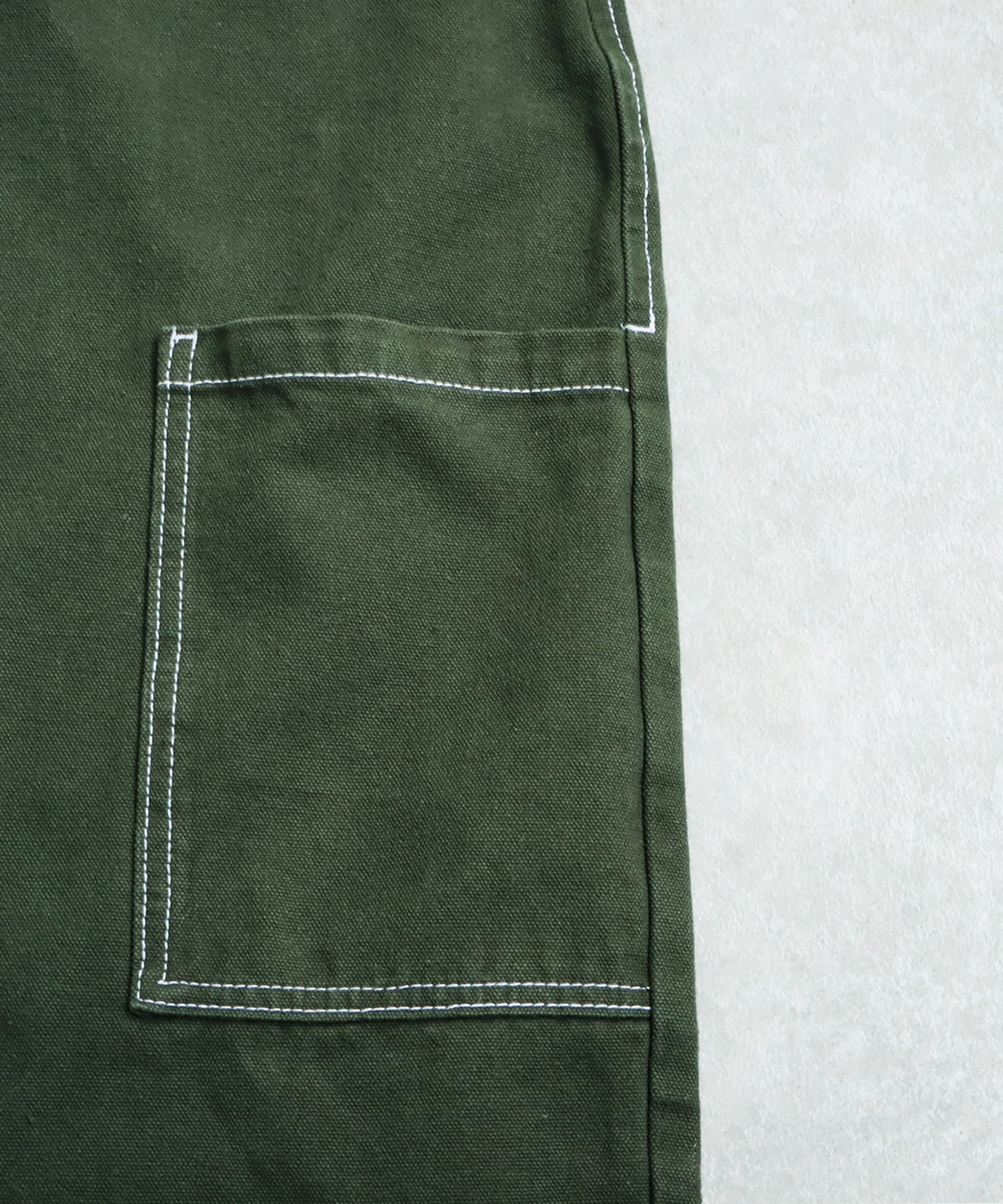 Stitched Denim Overalls Ladies