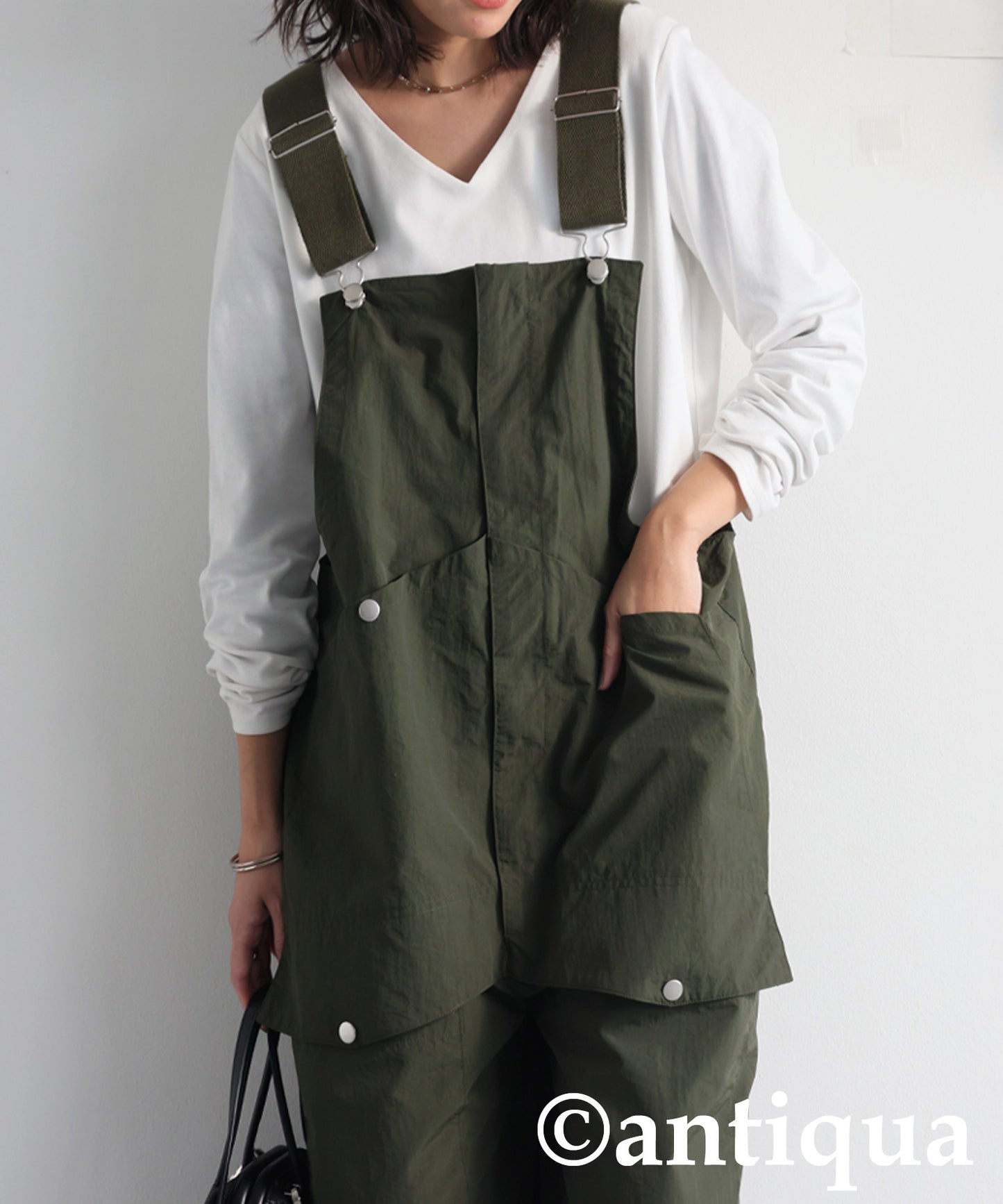 Belt Overalls Ladies