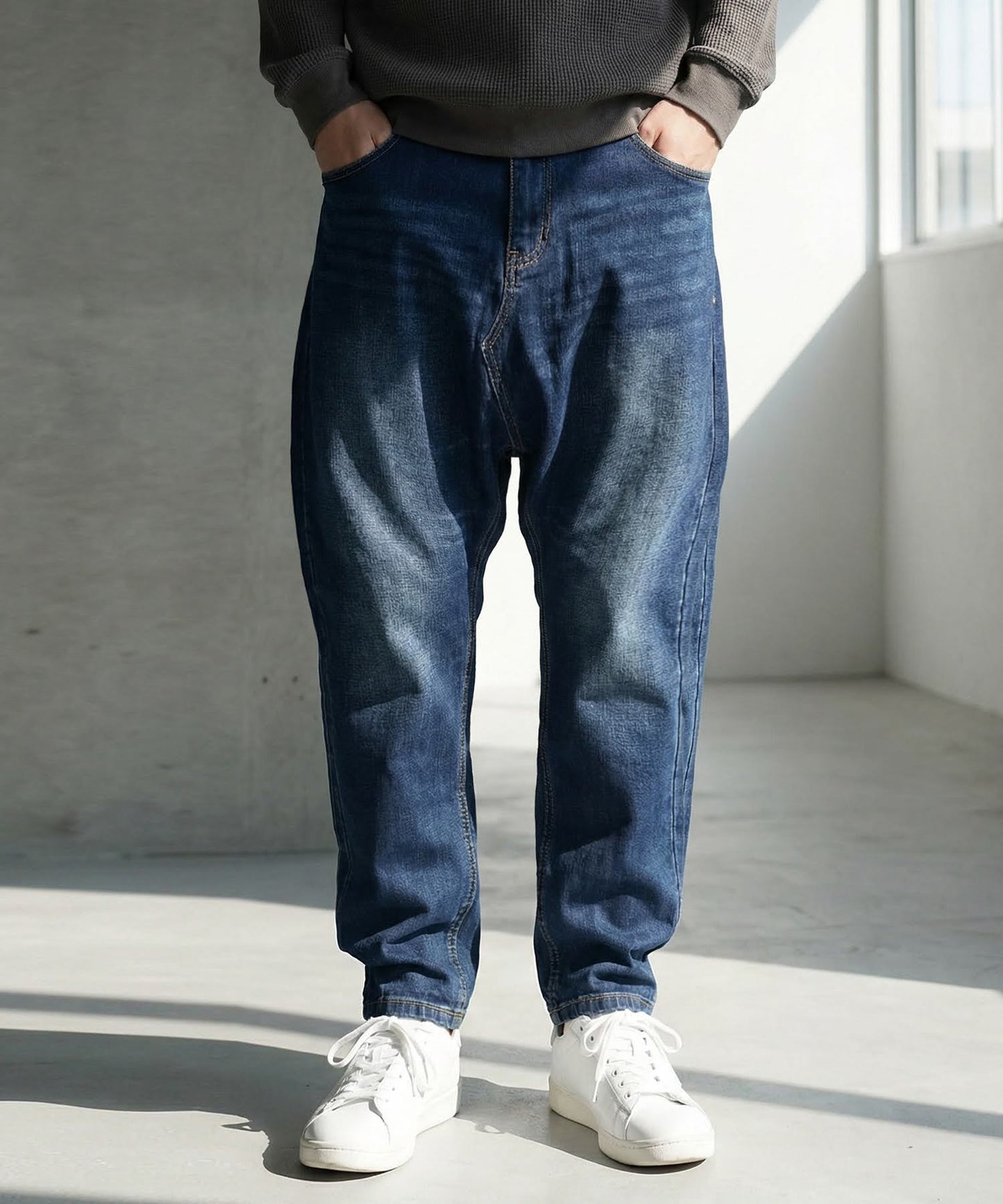 Sarouel Denim Pants Men's