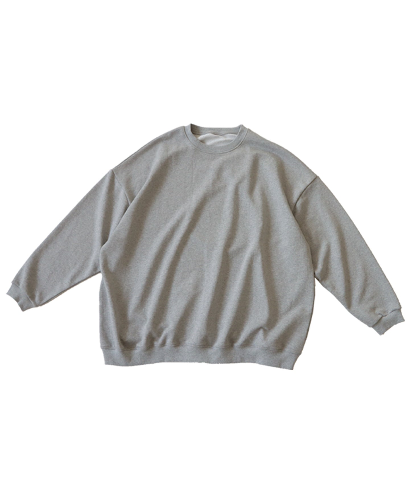 Ladies loose-fitting sweatshirt long sleeve plain