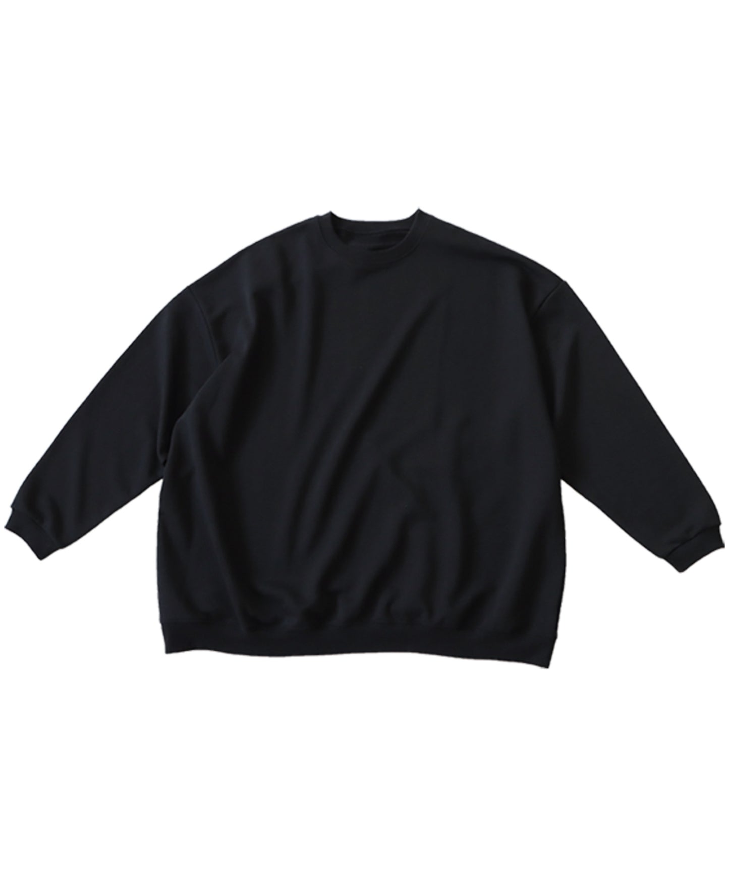 Ladies loose-fitting sweatshirt long sleeve plain