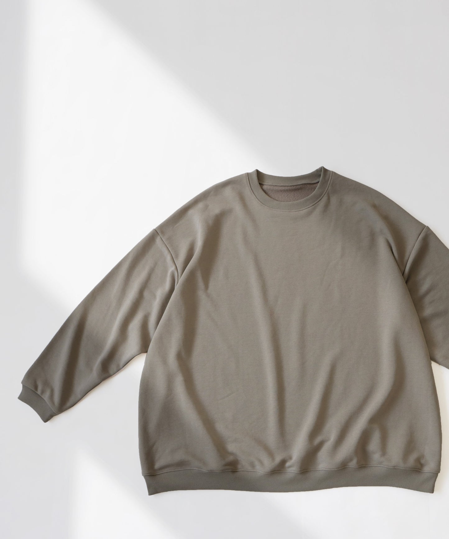 Men's loose-fitting sweatshirt long sleeve plain