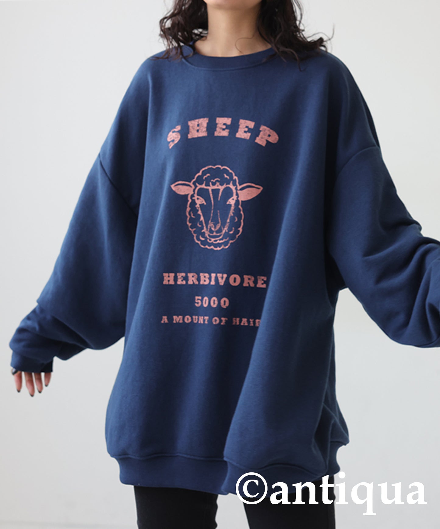 Animal College Logo Sweatshirt Ladies