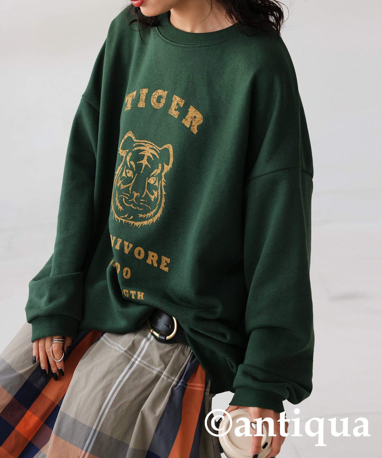 Animal College Logo Sweatshirt Ladies