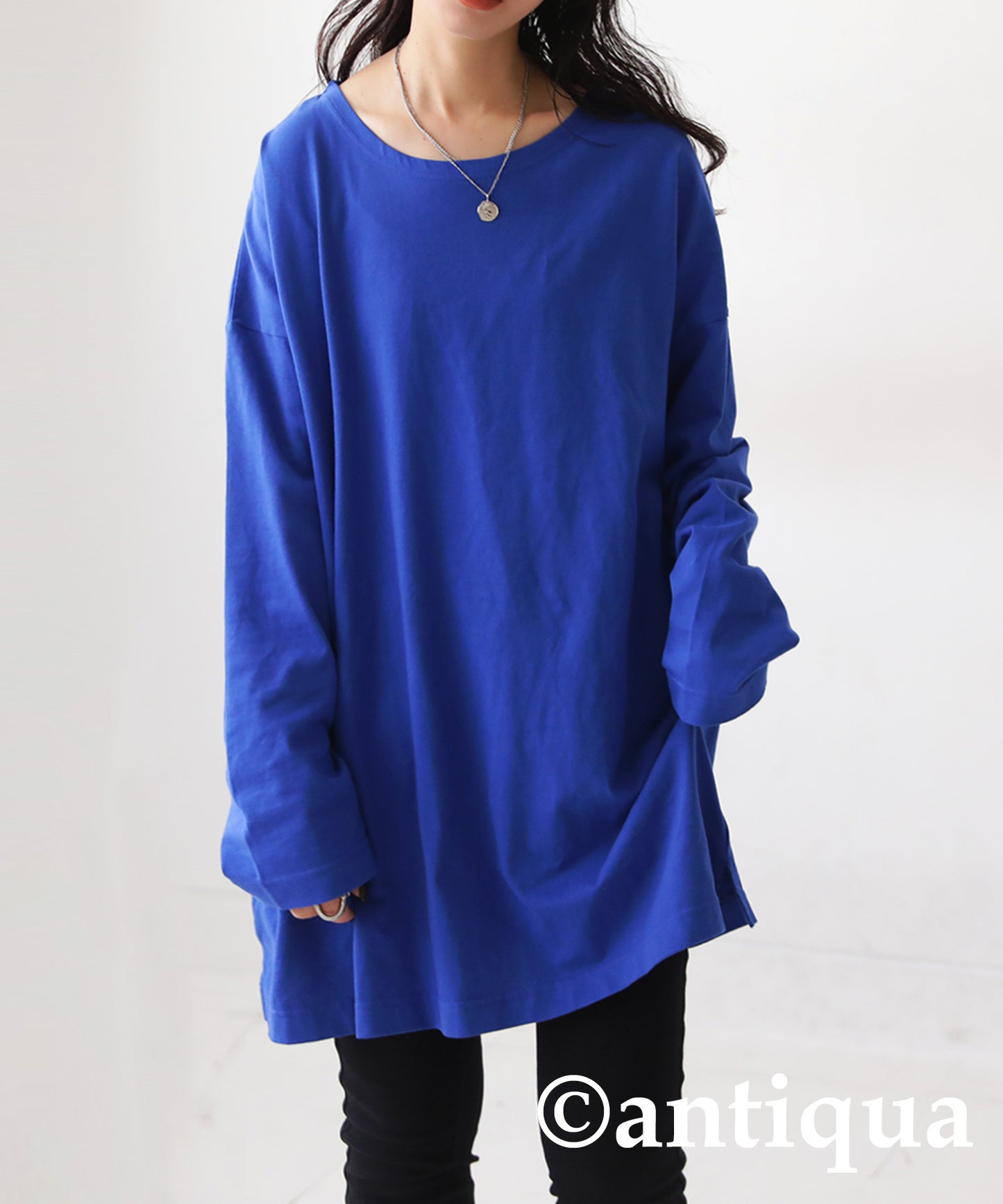 100 % Cotton Basic Long Sleeve T-Shirt Ladies