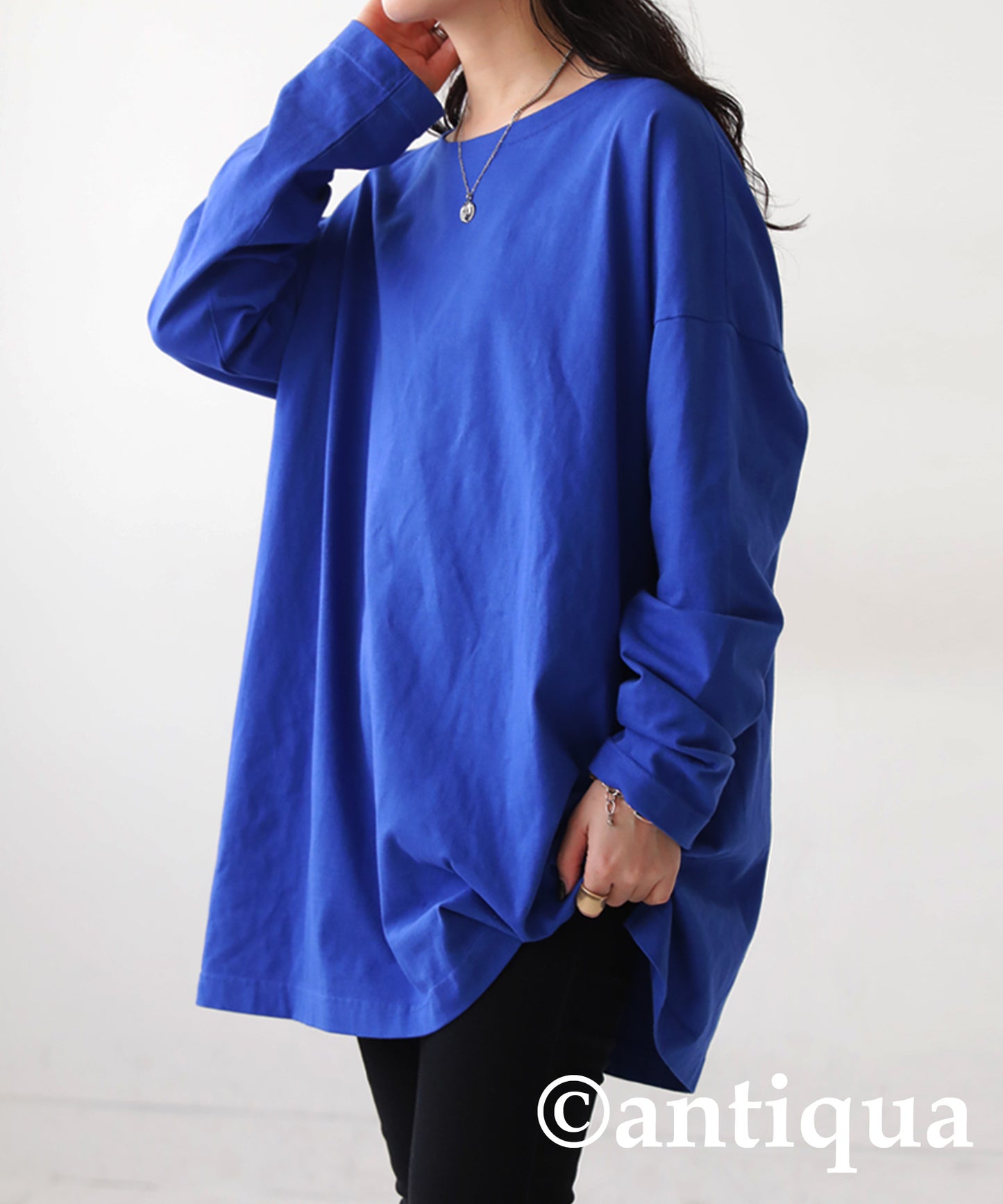 100 % Cotton Basic Long Sleeve T-Shirt Ladies