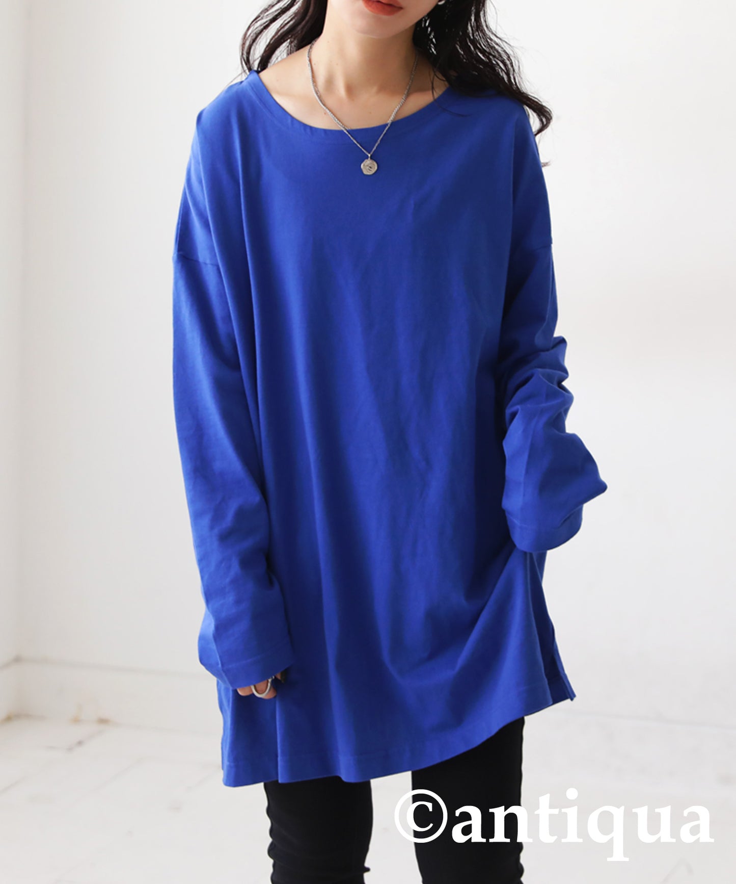 100 % Cotton Basic Long Sleeve T-Shirt Ladies