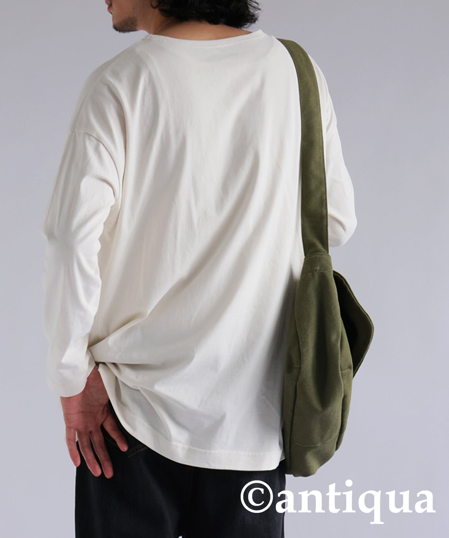 100%Cotton Basic Long T-Shirt Men’s