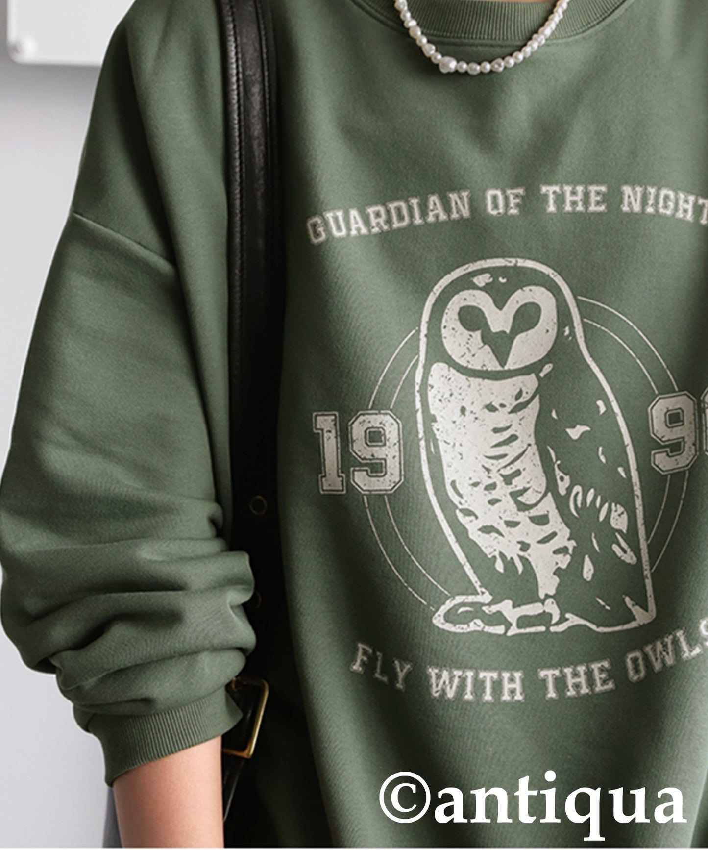 100% Cotton Animal Logo Sweatshirt Ladies