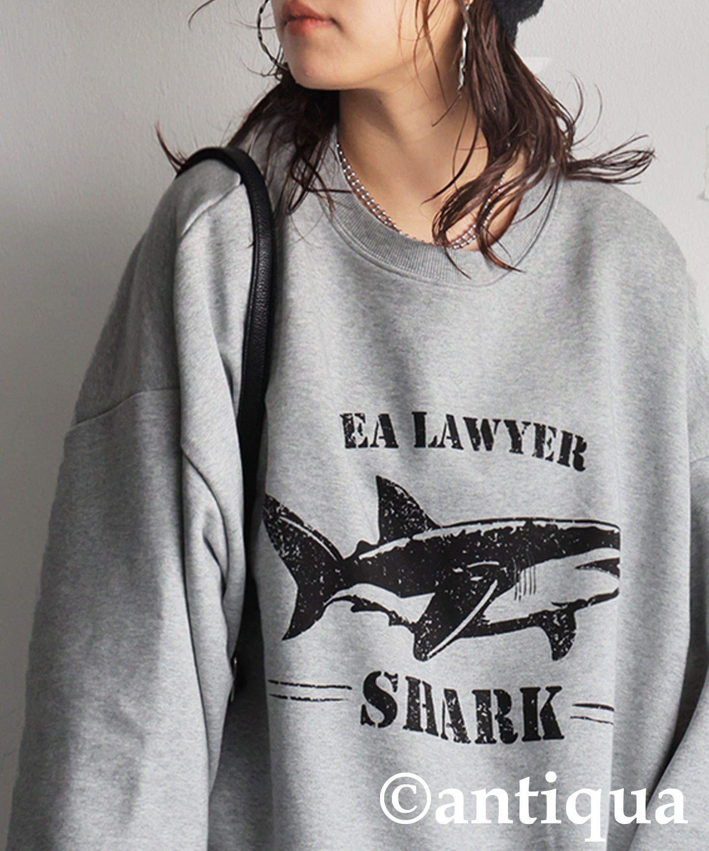 Animal College Logo Fleece Sweatshirt Ladies