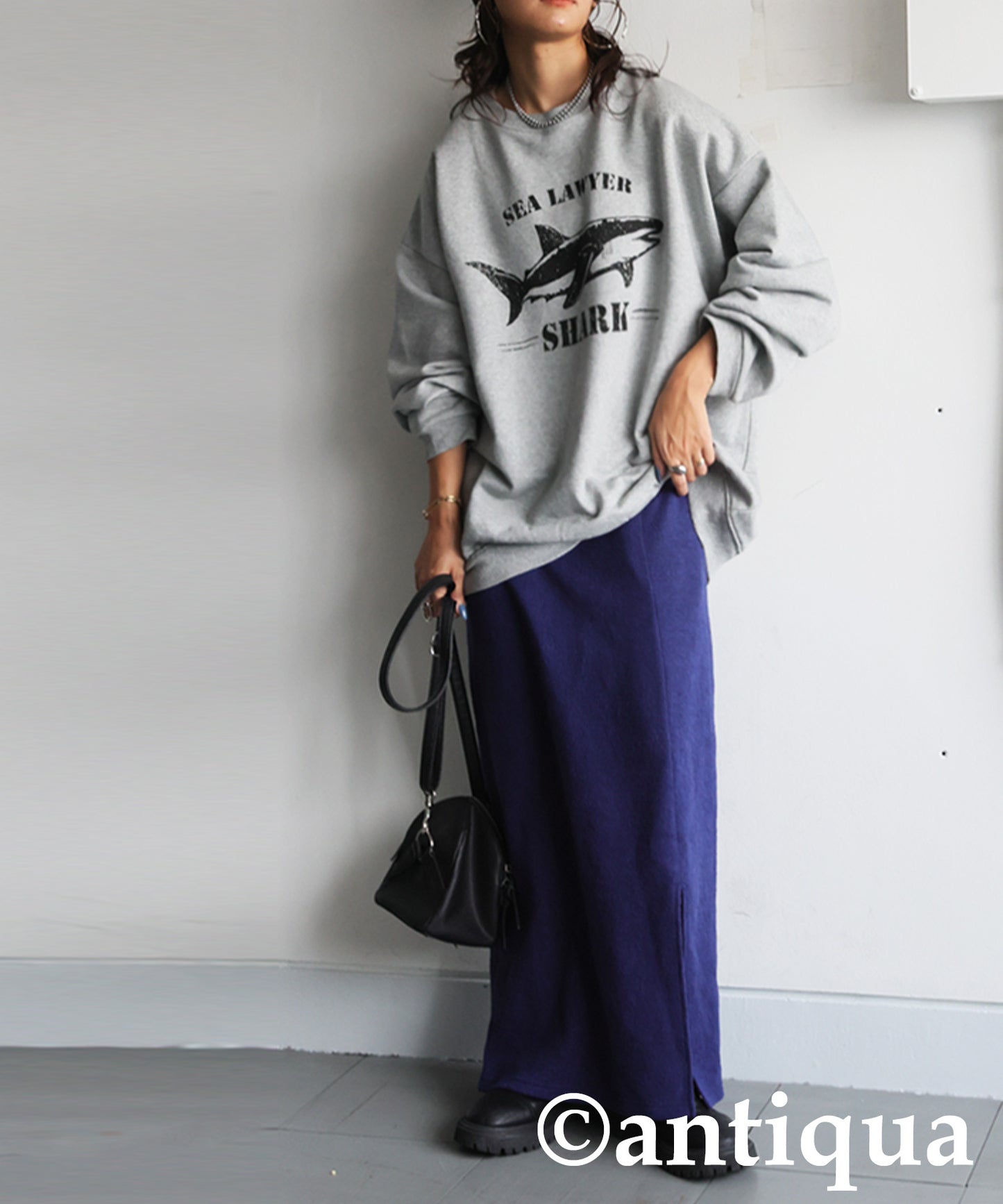 Animal College Logo Fleece Sweatshirt Ladies