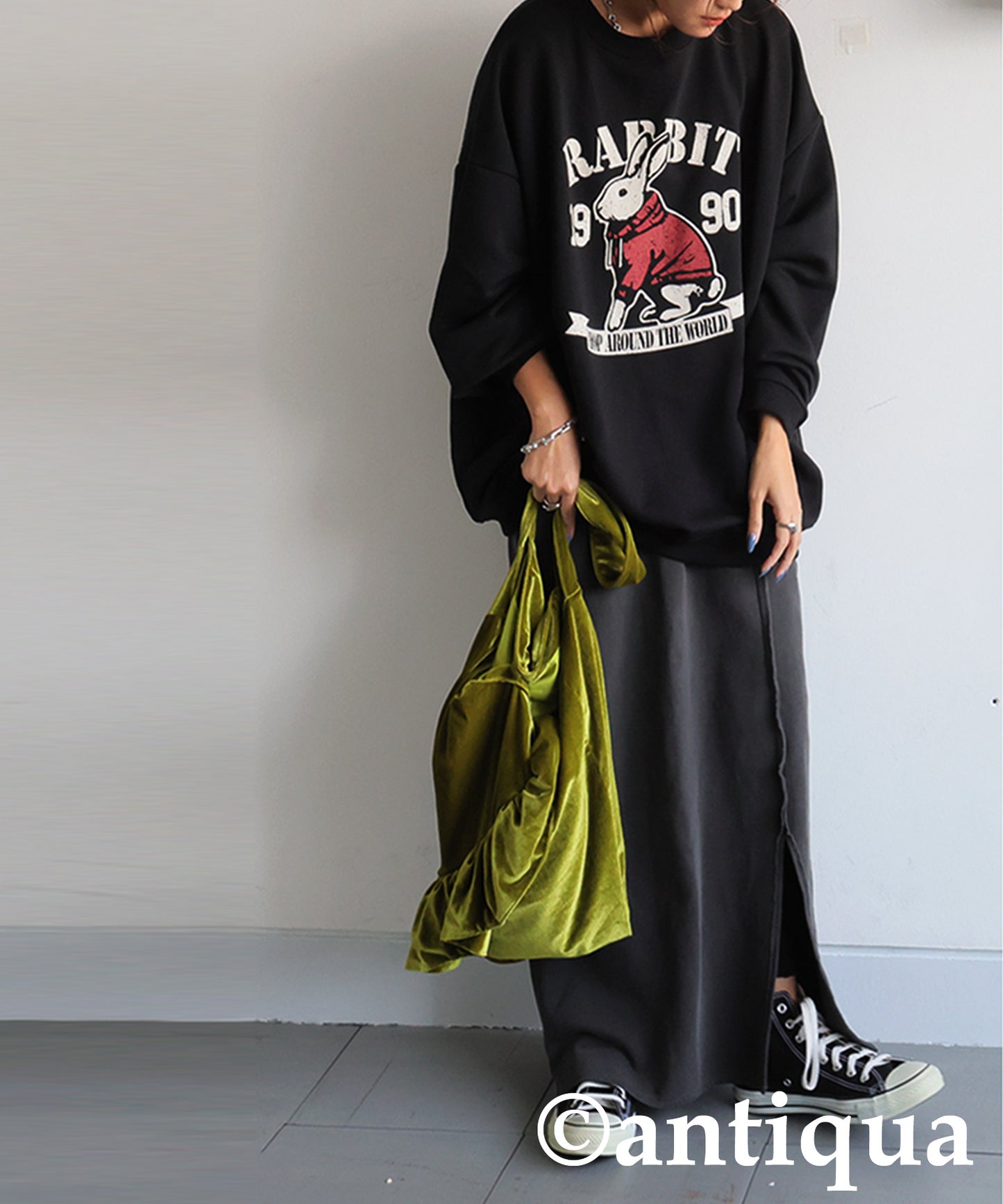 Animal College Logo Fleece Sweatshirt Ladies