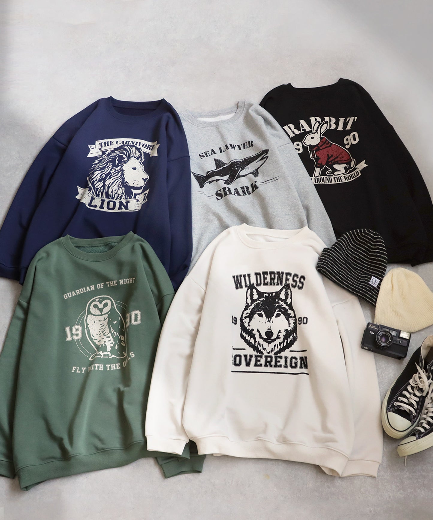 Animal College Logo Fleece Sweatshirt Men's