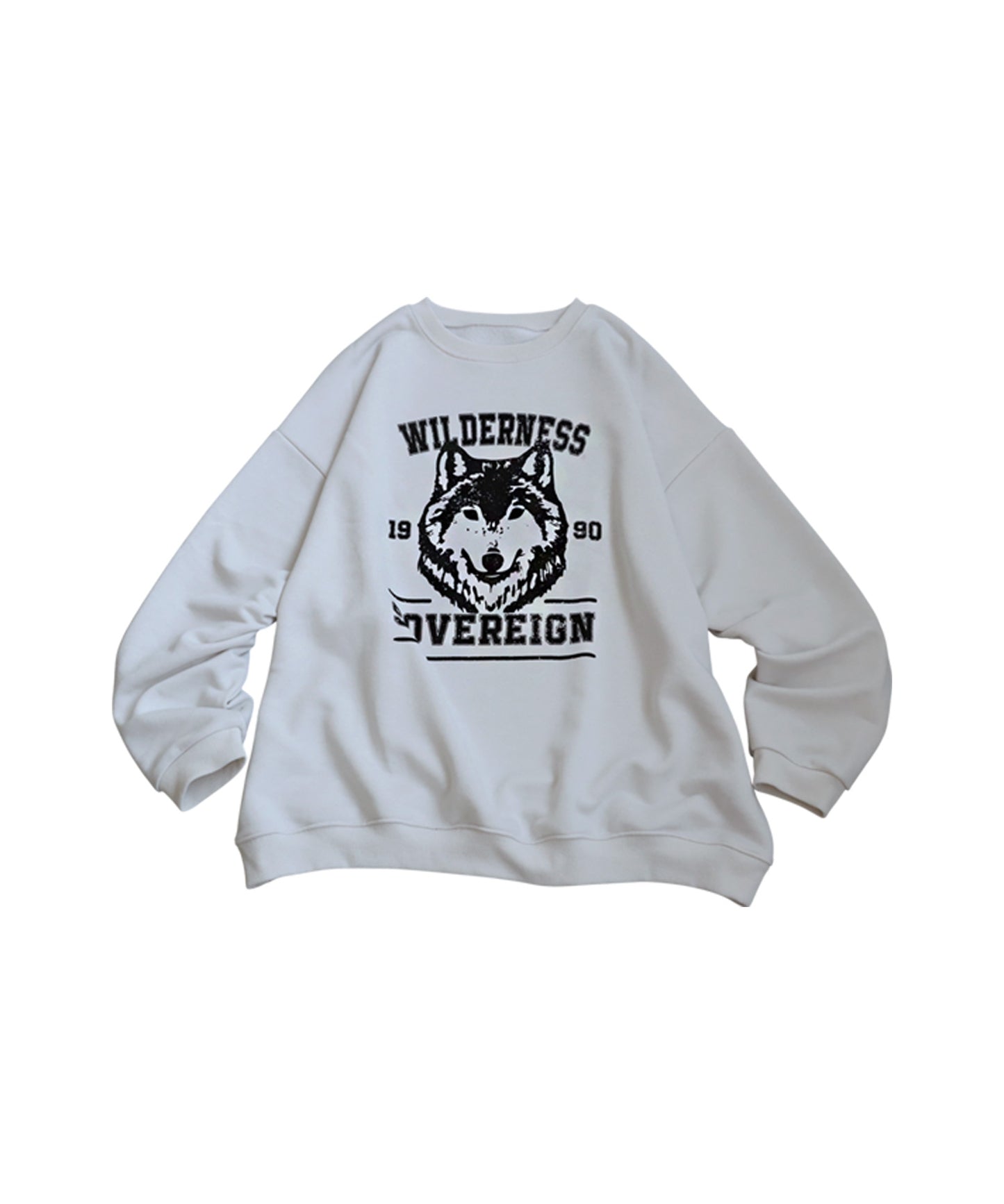 100% Cotton Animal Logo Sweatshirt Ladies